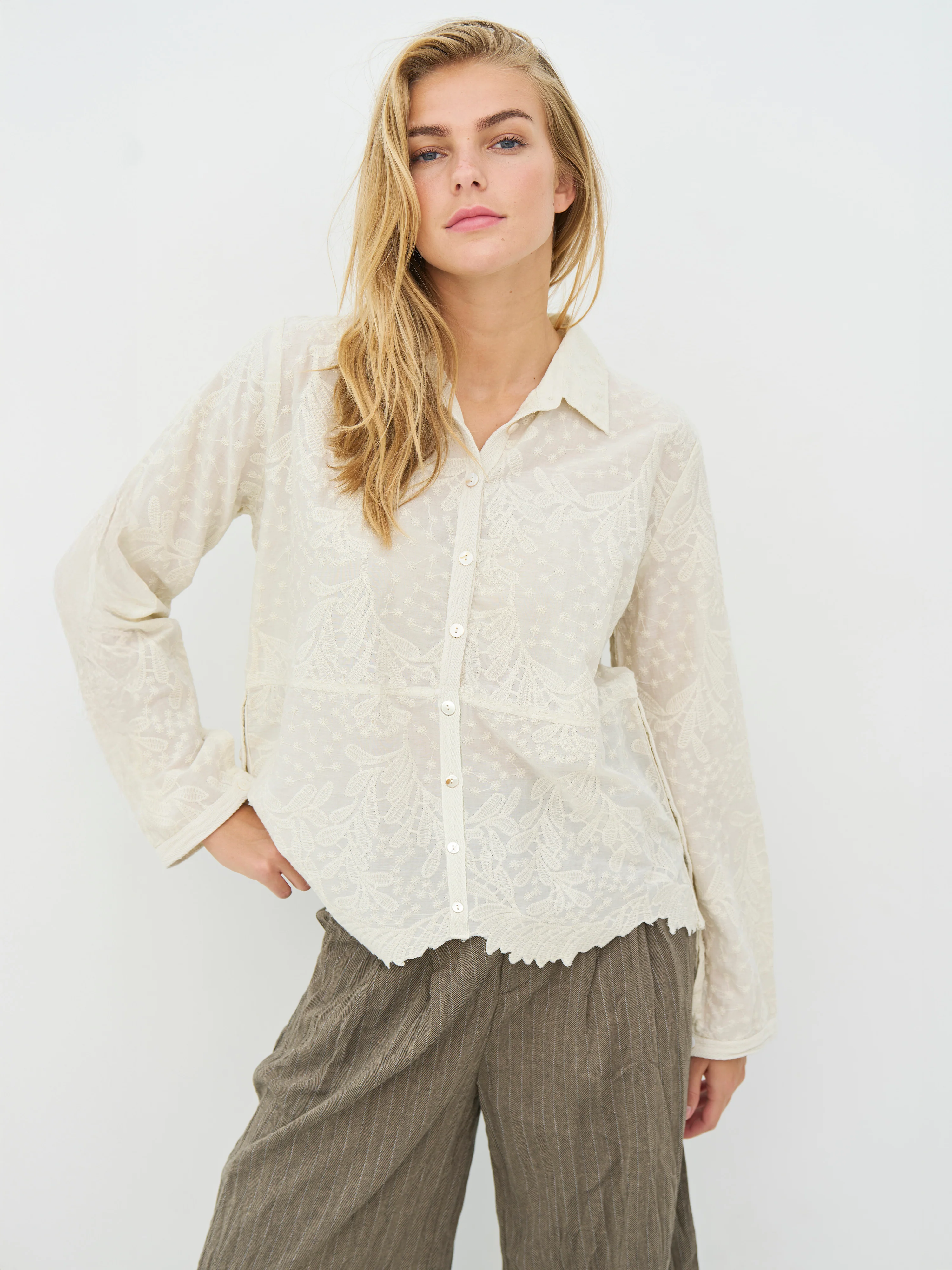 CHANA Blouse - Bone - Image 2