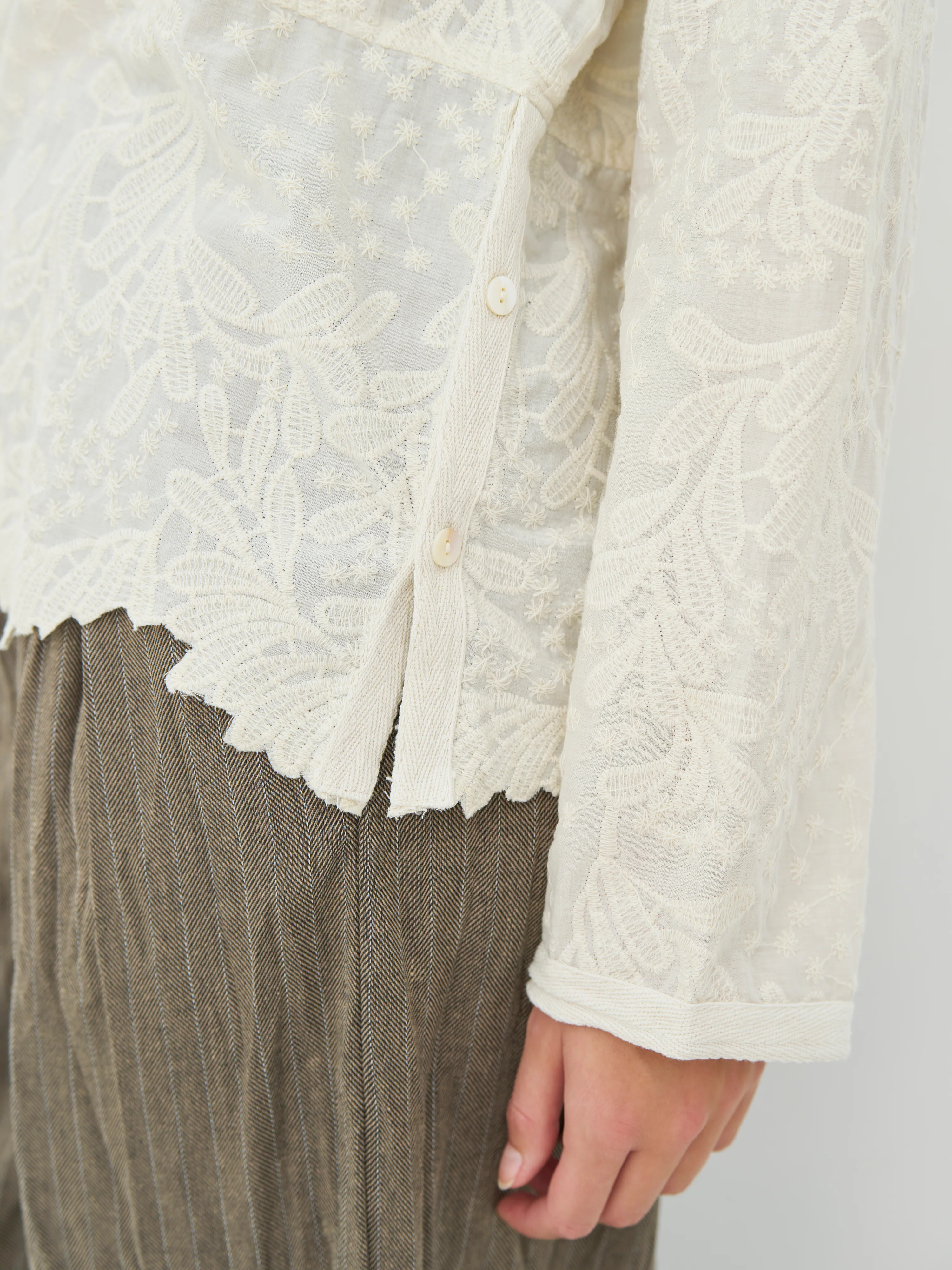 CHANA Blouse - Bone - Image 4