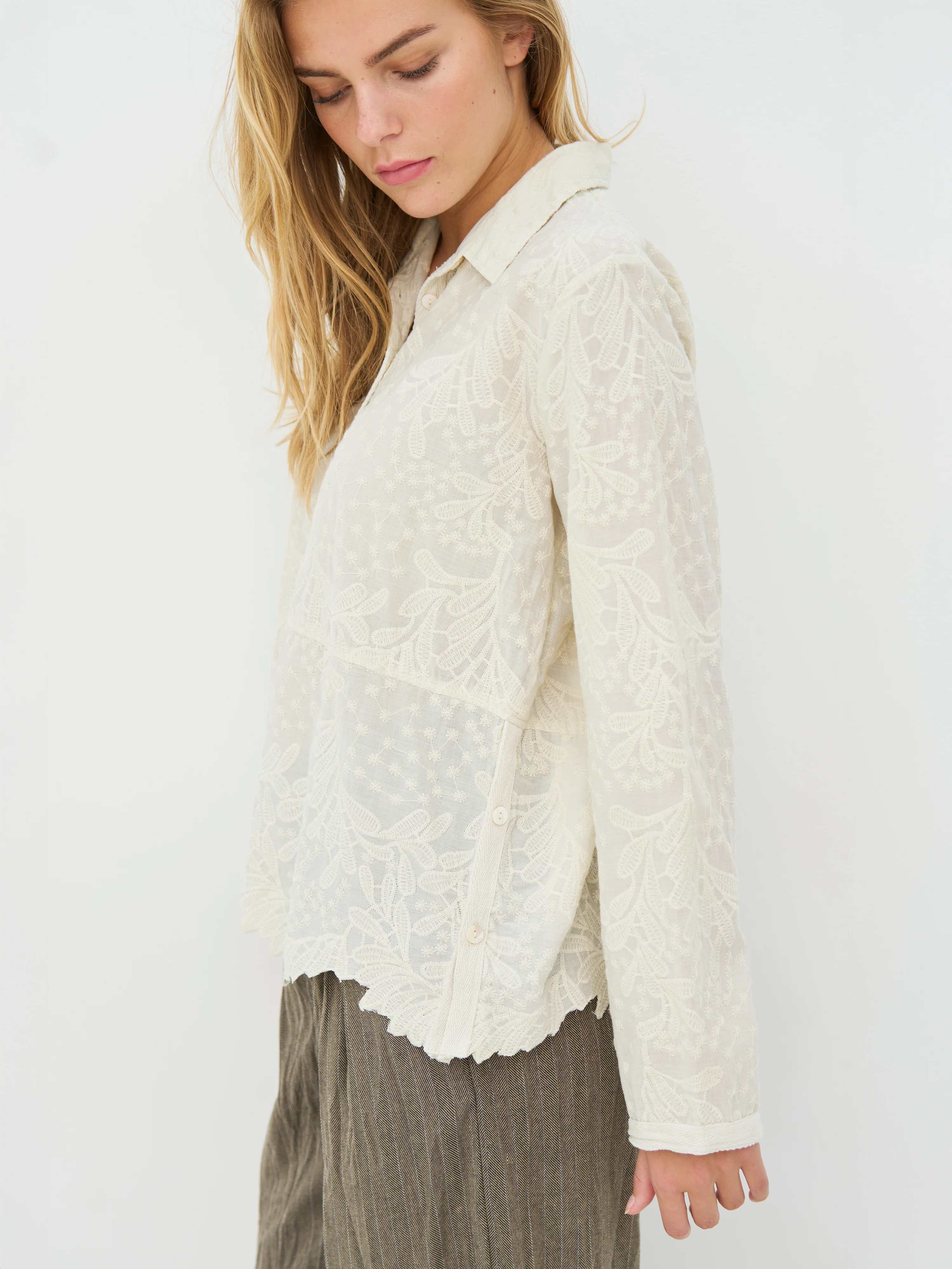 CHANA Blouse - Bone - Image 5