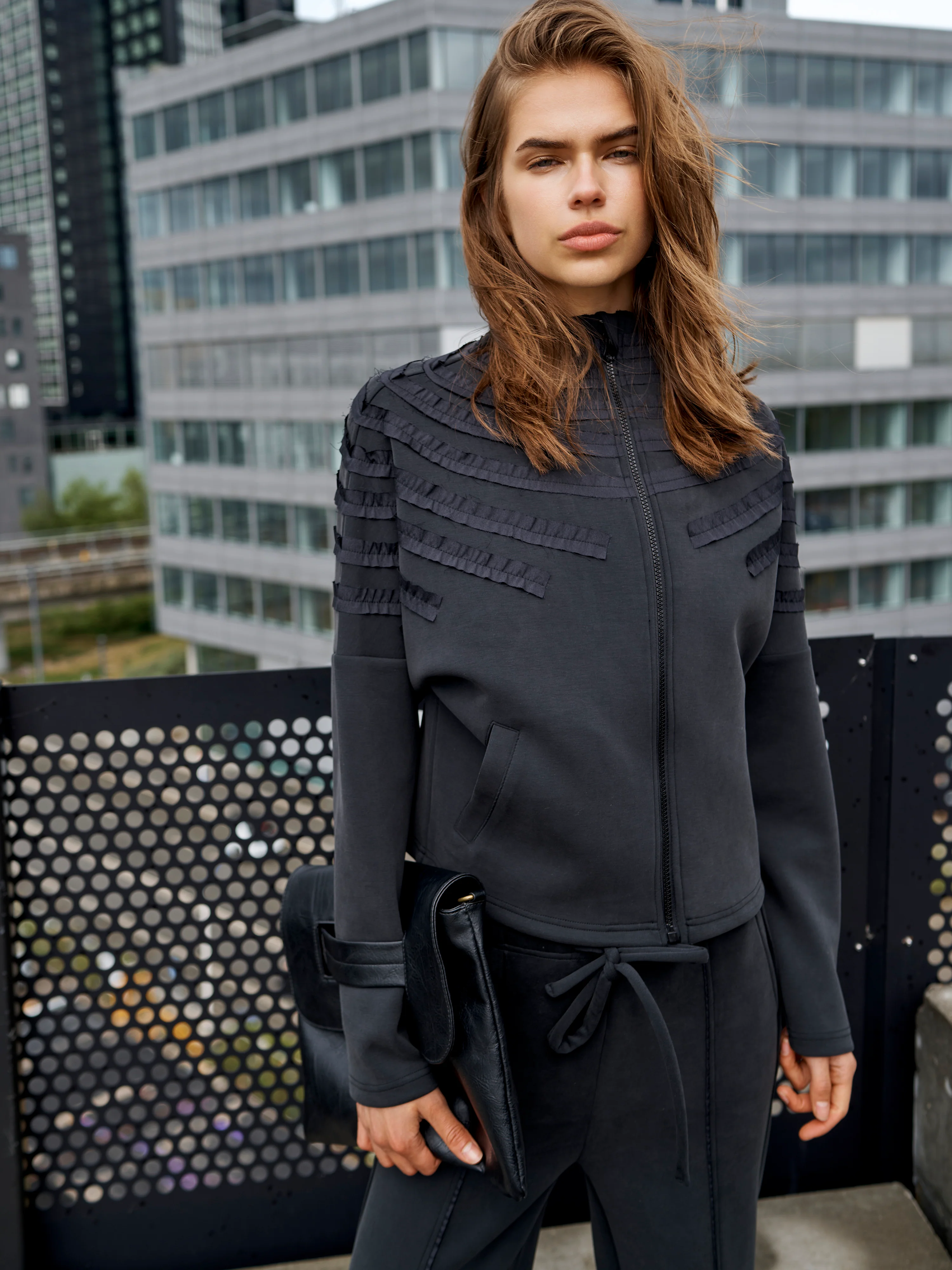 CYRA Trousers - Black - Image 6