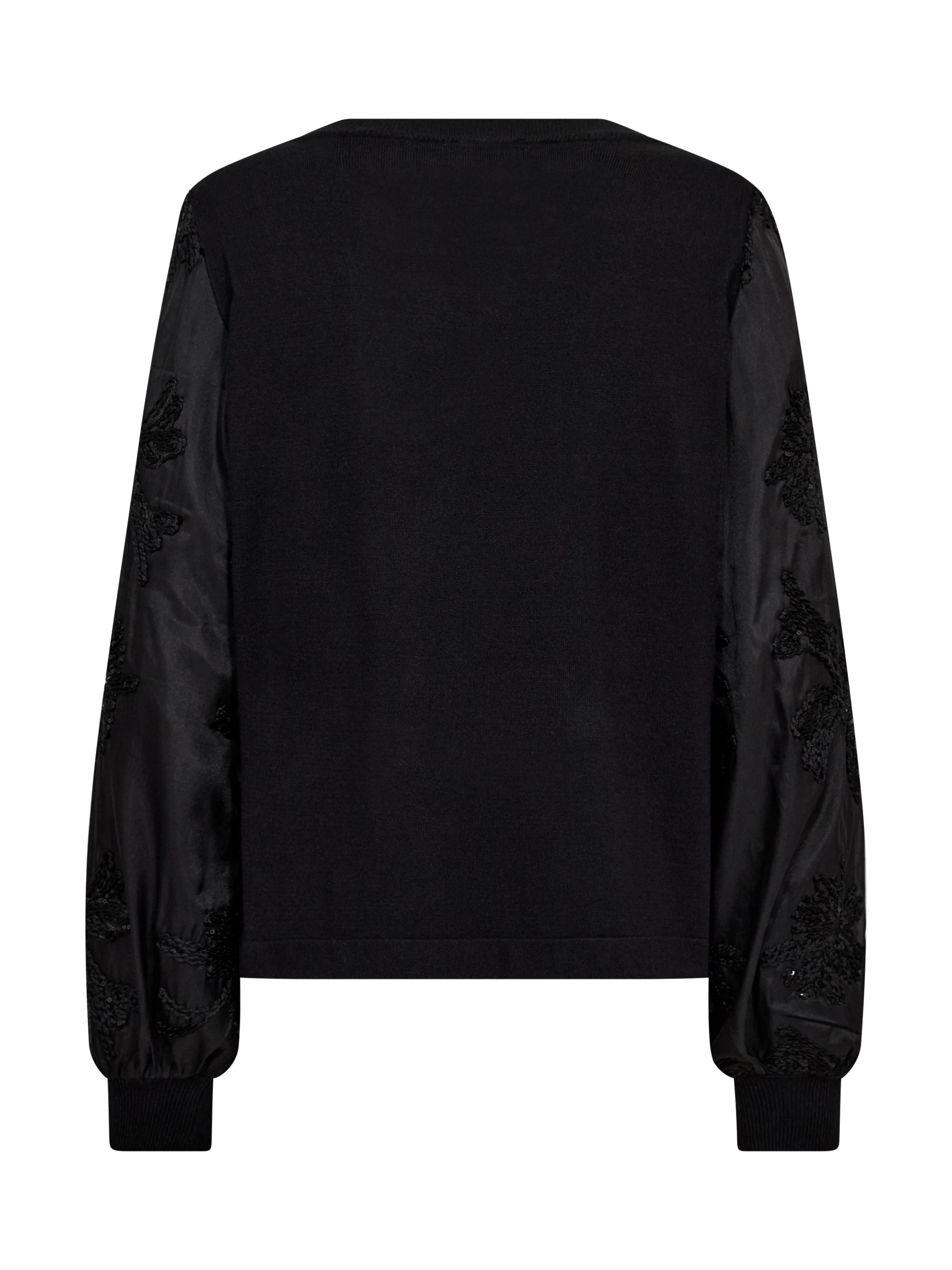 CHELO Knit Blouse - Black - Image 7
