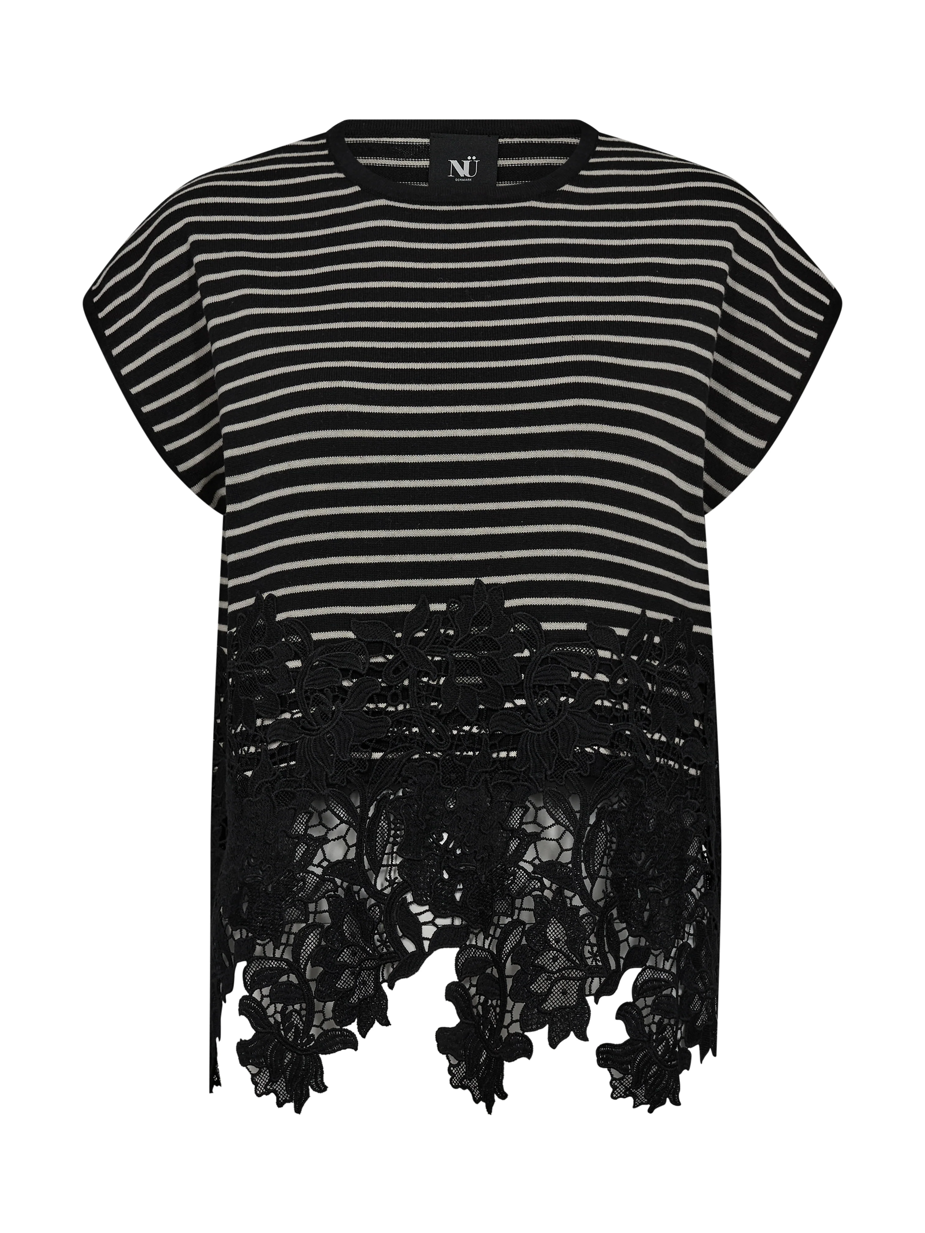 CECE Top - Black mix