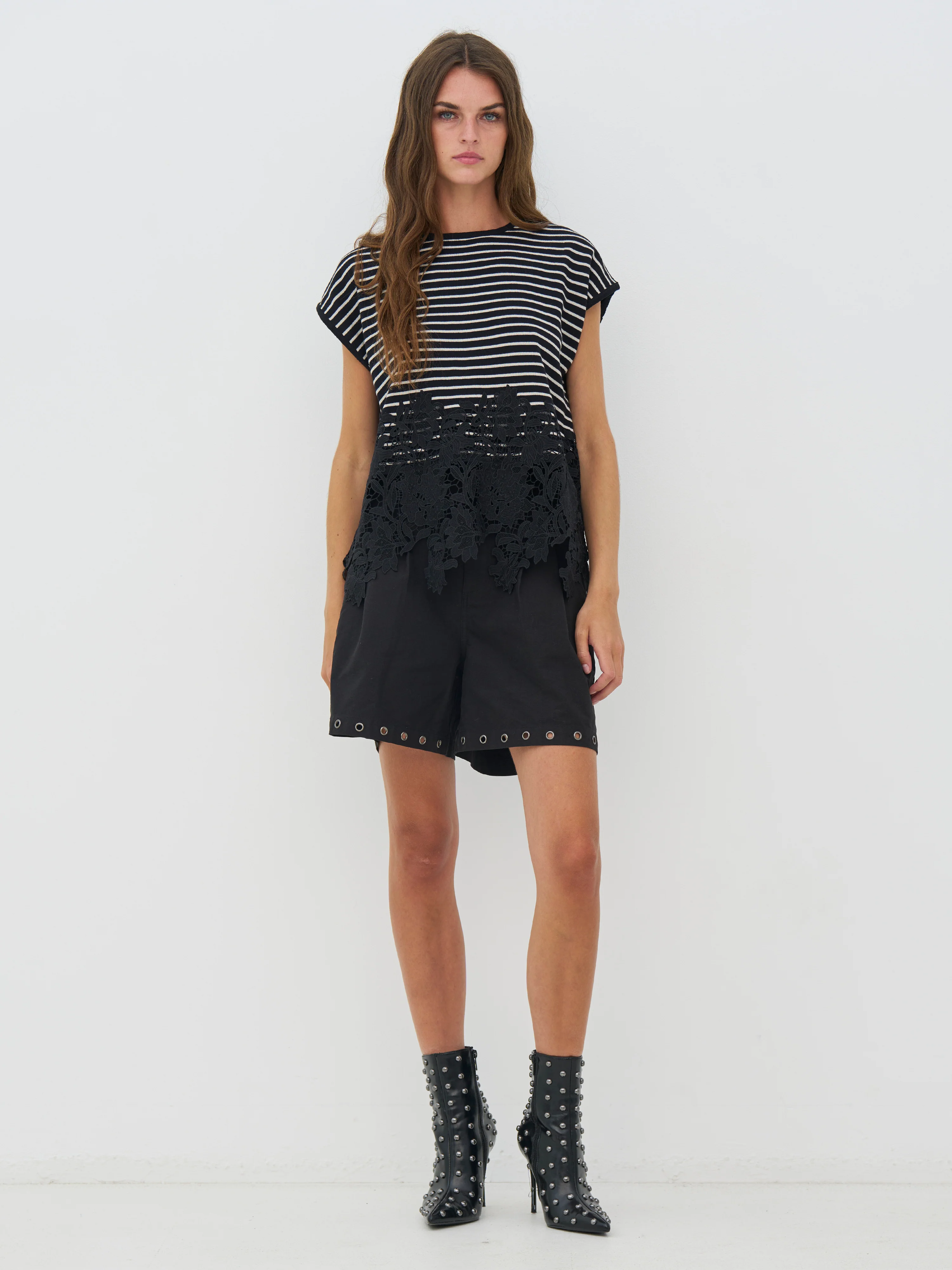 CECE Top - Black mix - Image 3