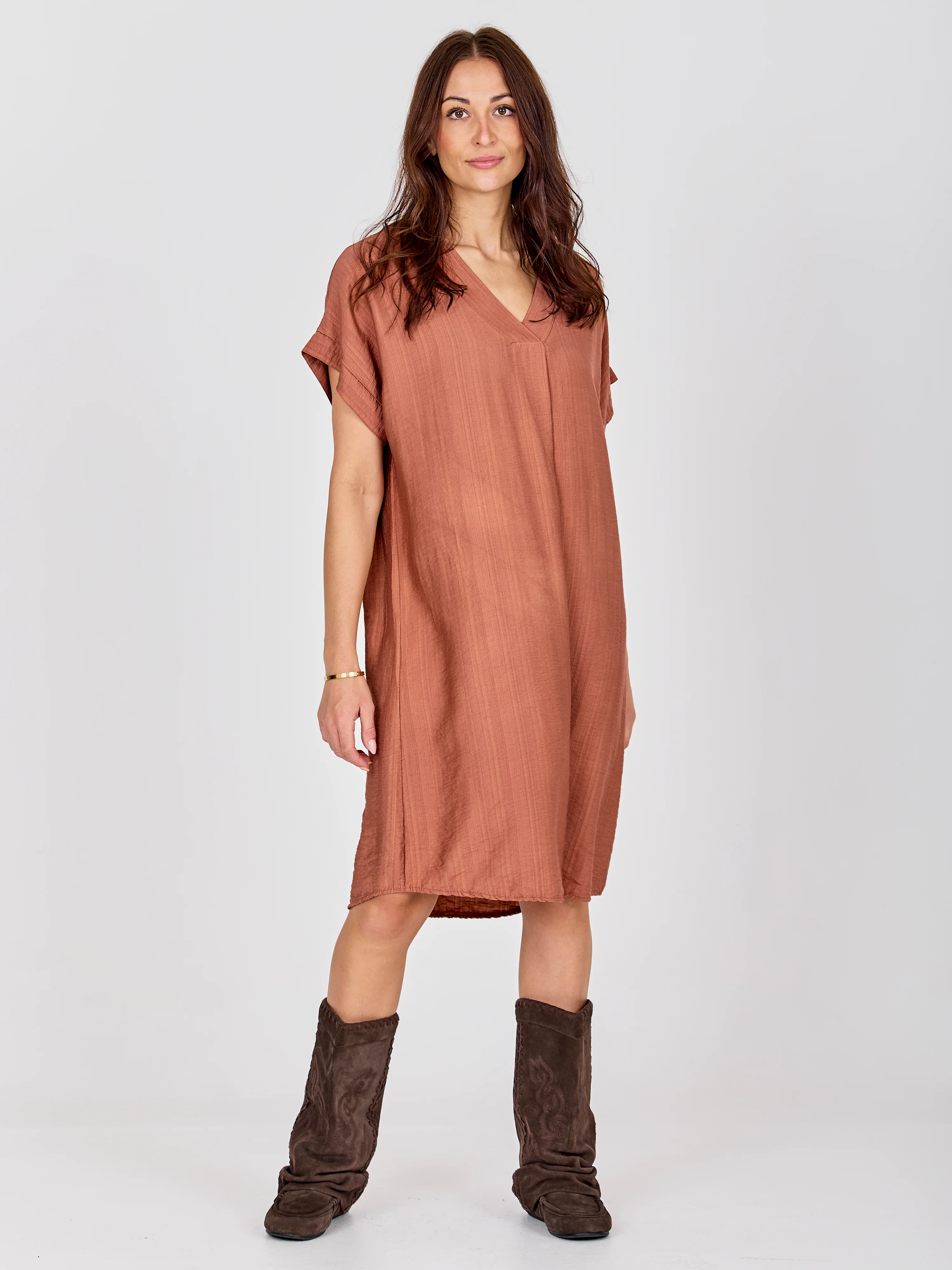 CINDA Tunic - Marsala - Image 2
