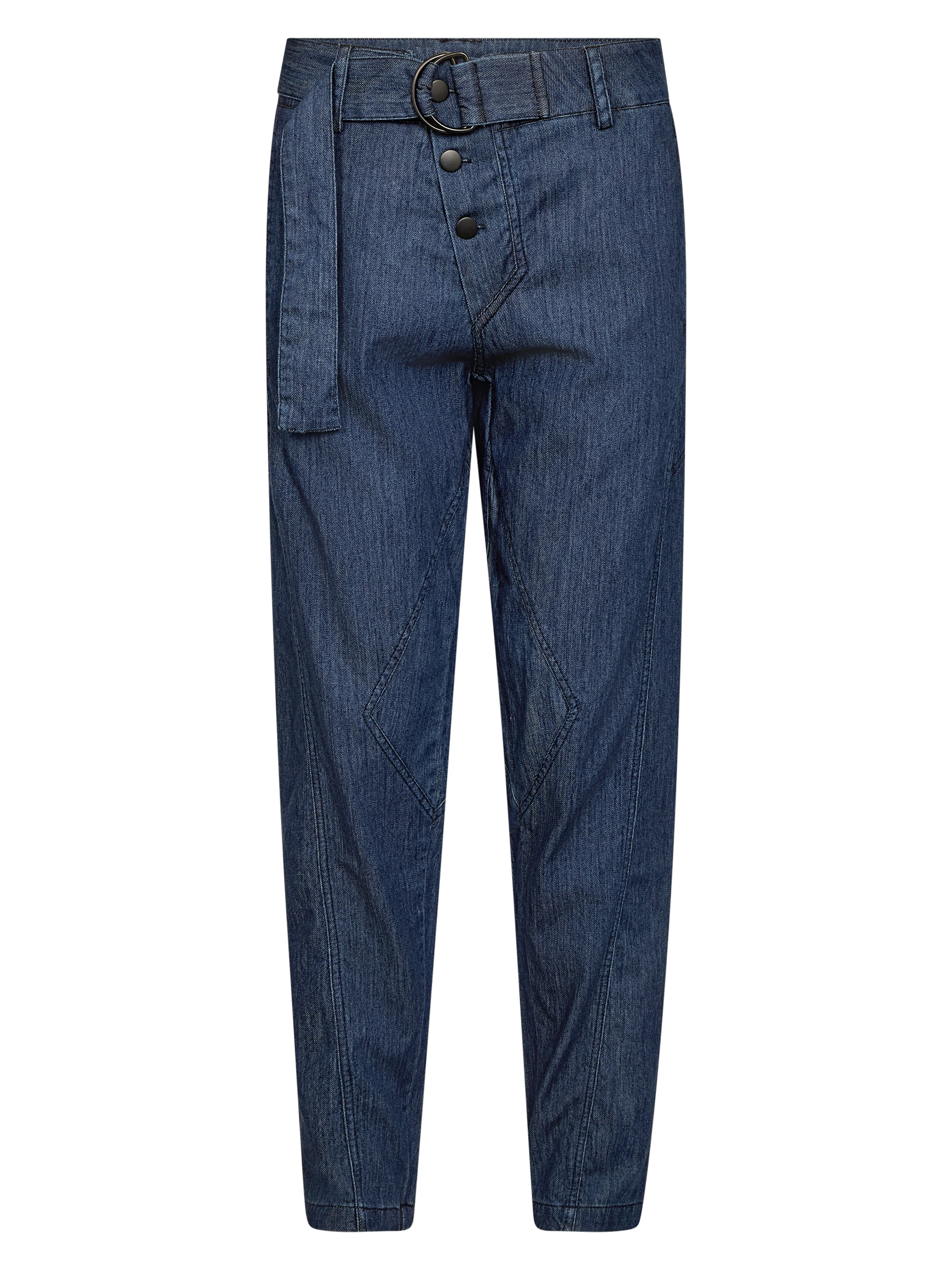 CECIL Trousers - Denim blue