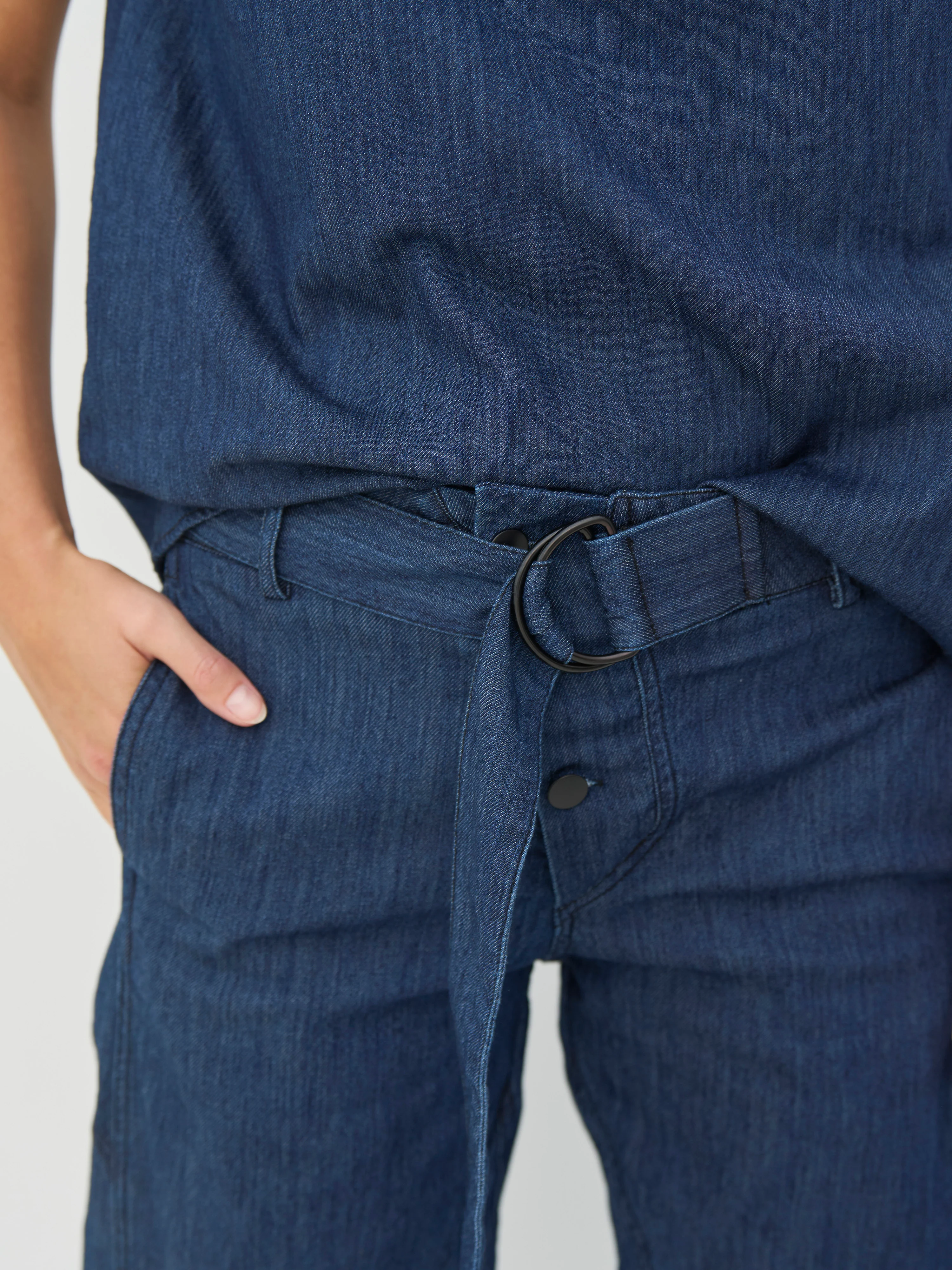 CECIL Trousers - Denim blue - Image 4