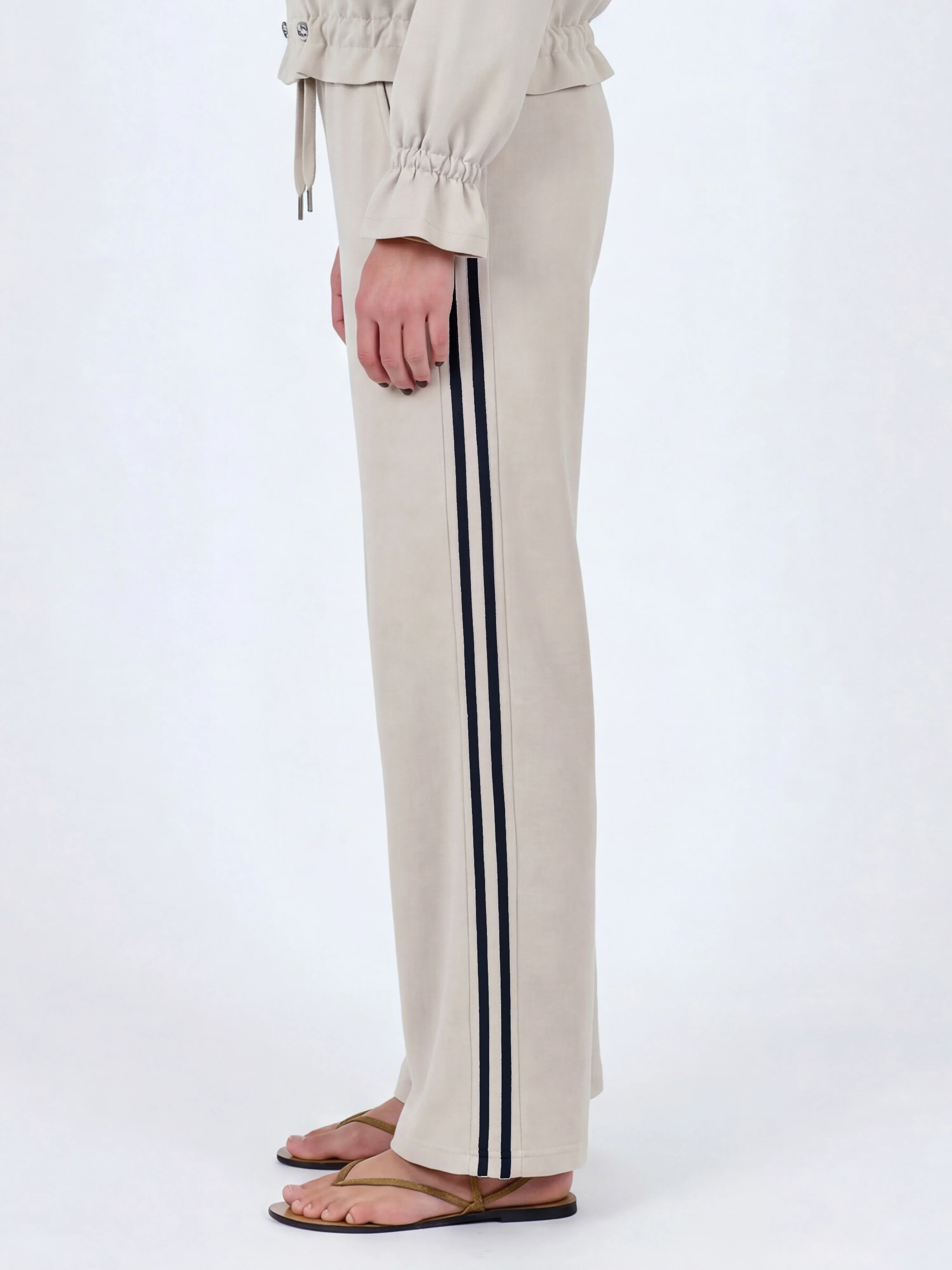 CAMILLE Trousers - Beige mix - Image 5