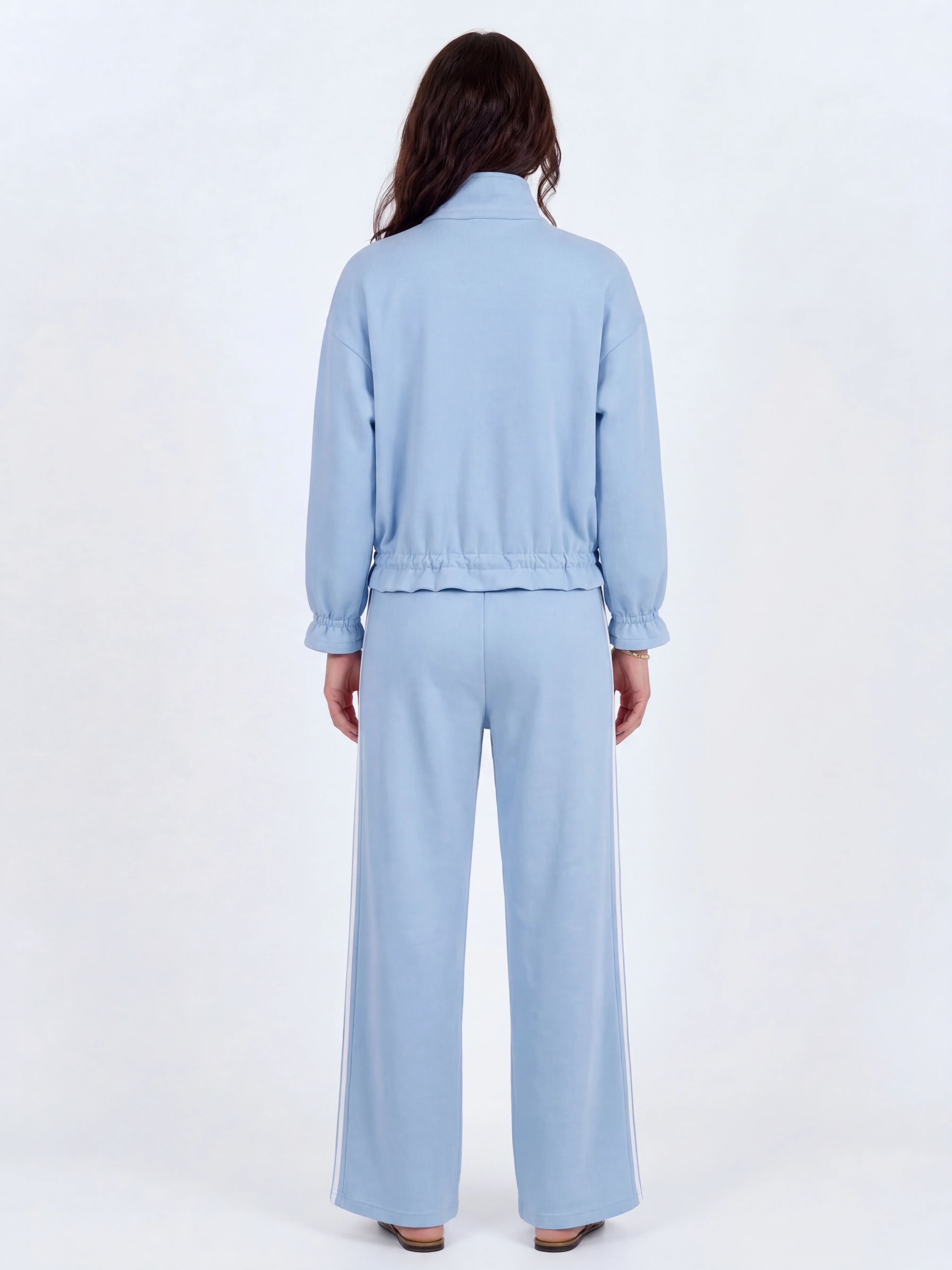 CAMILLE Trousers - Light Blue Mix - Image 5