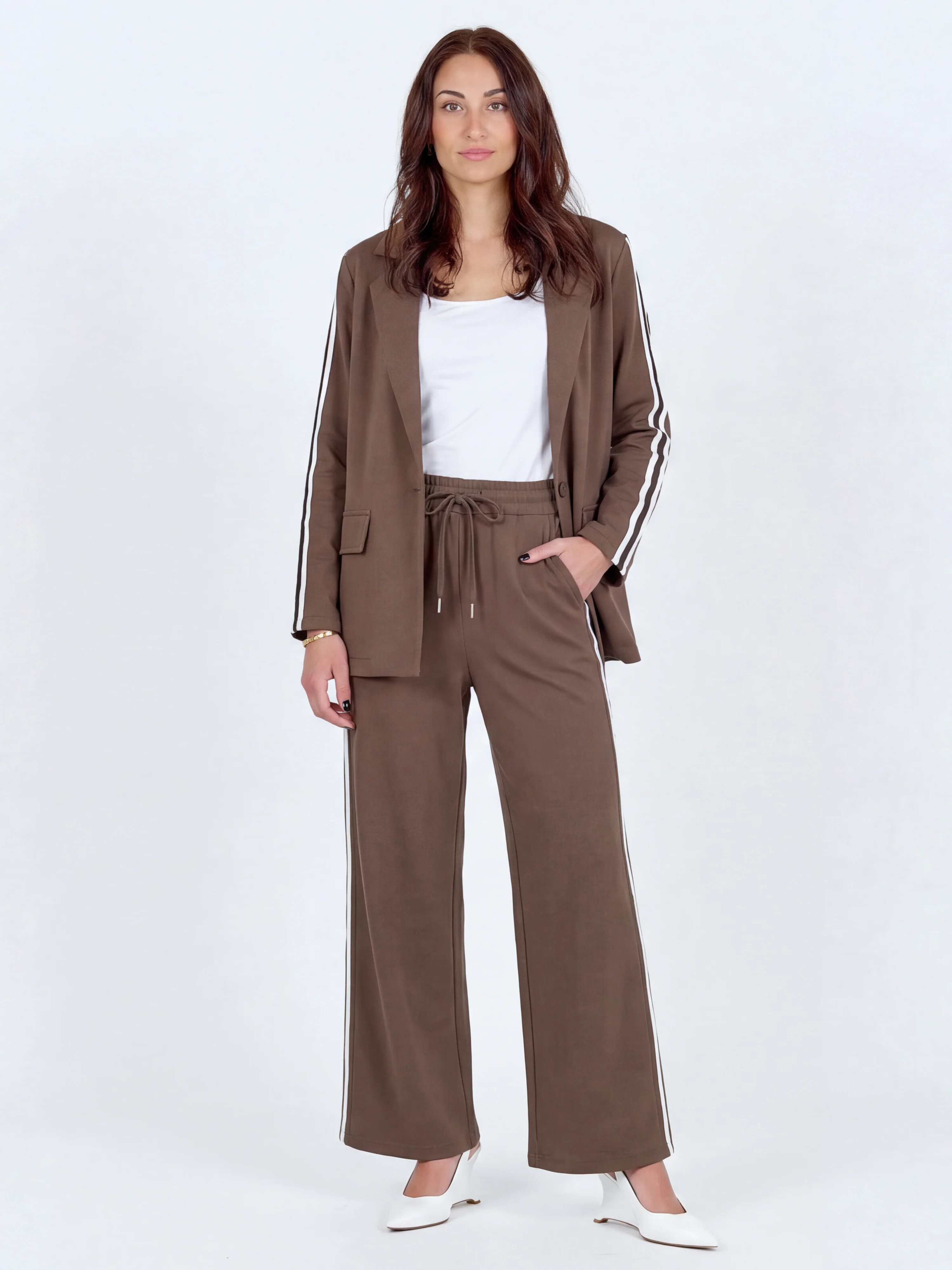 Camille Blazer - Brown Mix - Image 4