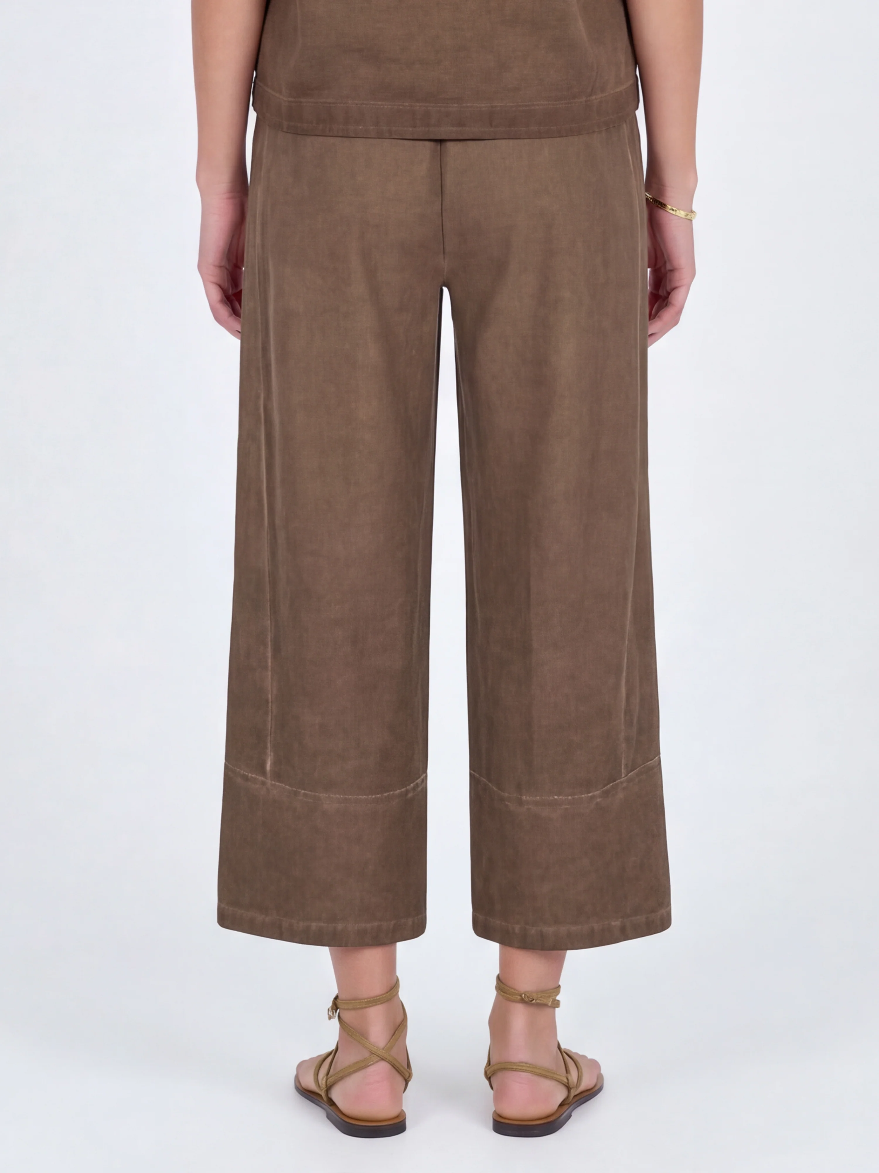 CAMILLA Culotte Trousers - Dark Brown - Image 5