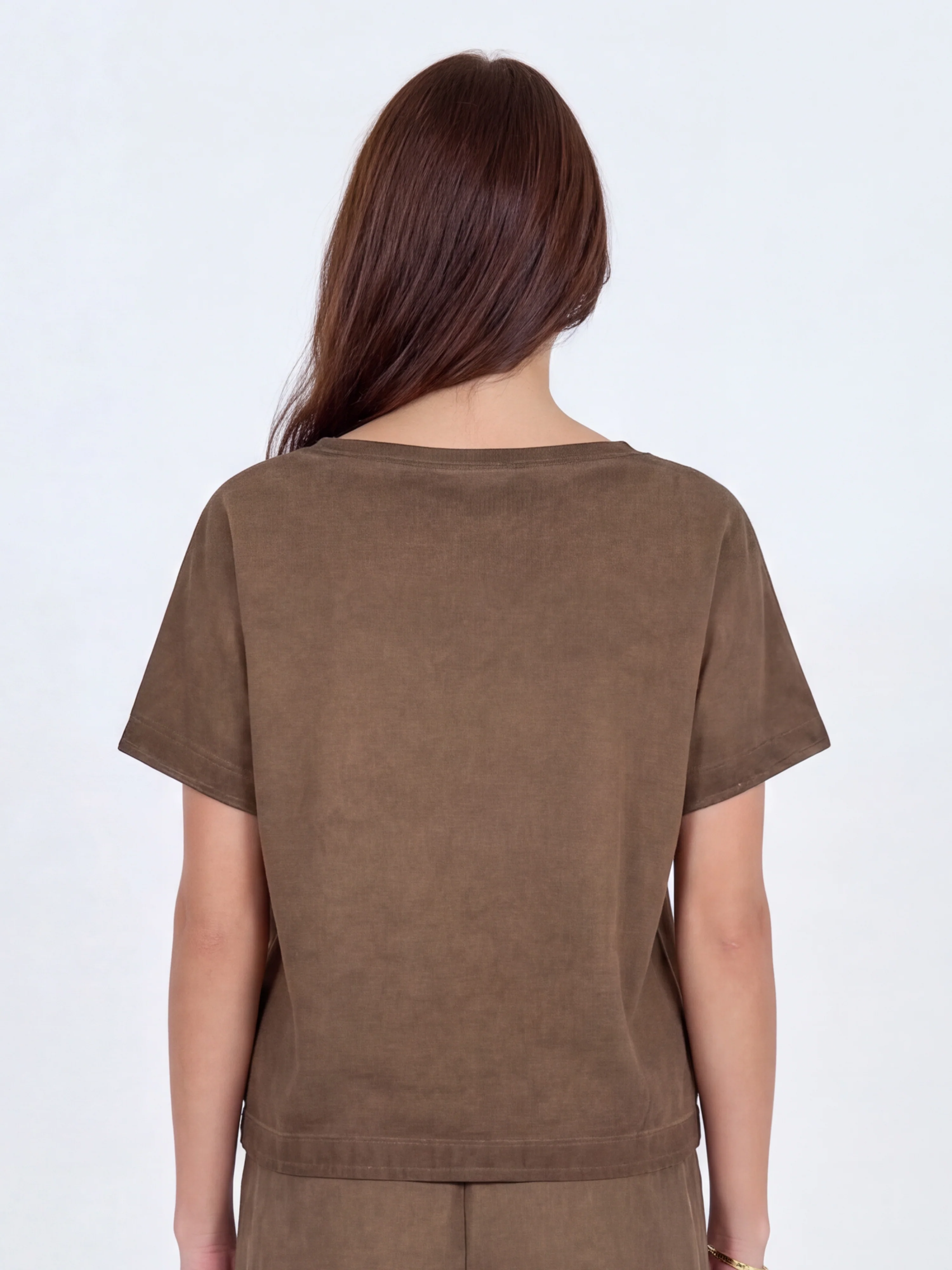 CAMILLA Blouse - Dark Brown - Image 3
