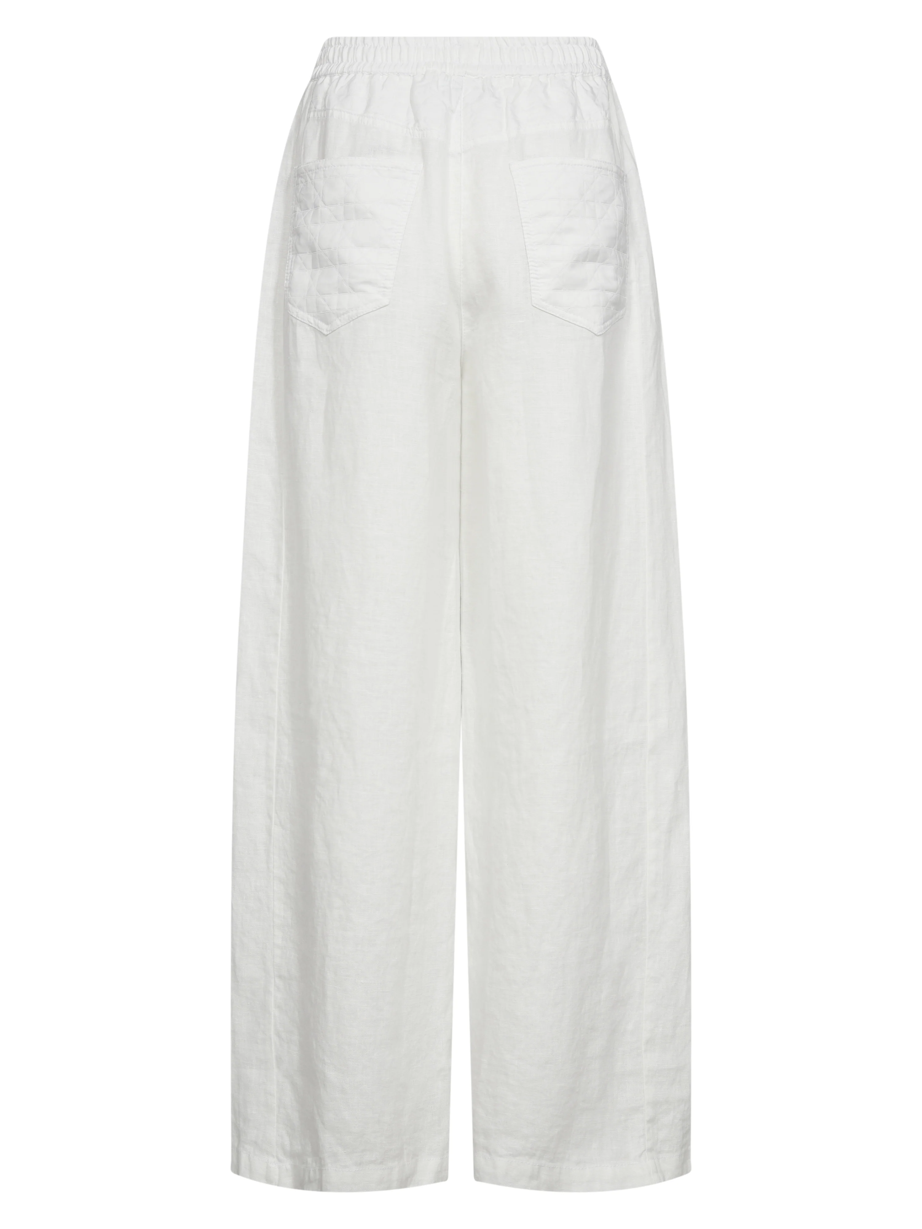 DAI linen trousers - White - Image 7