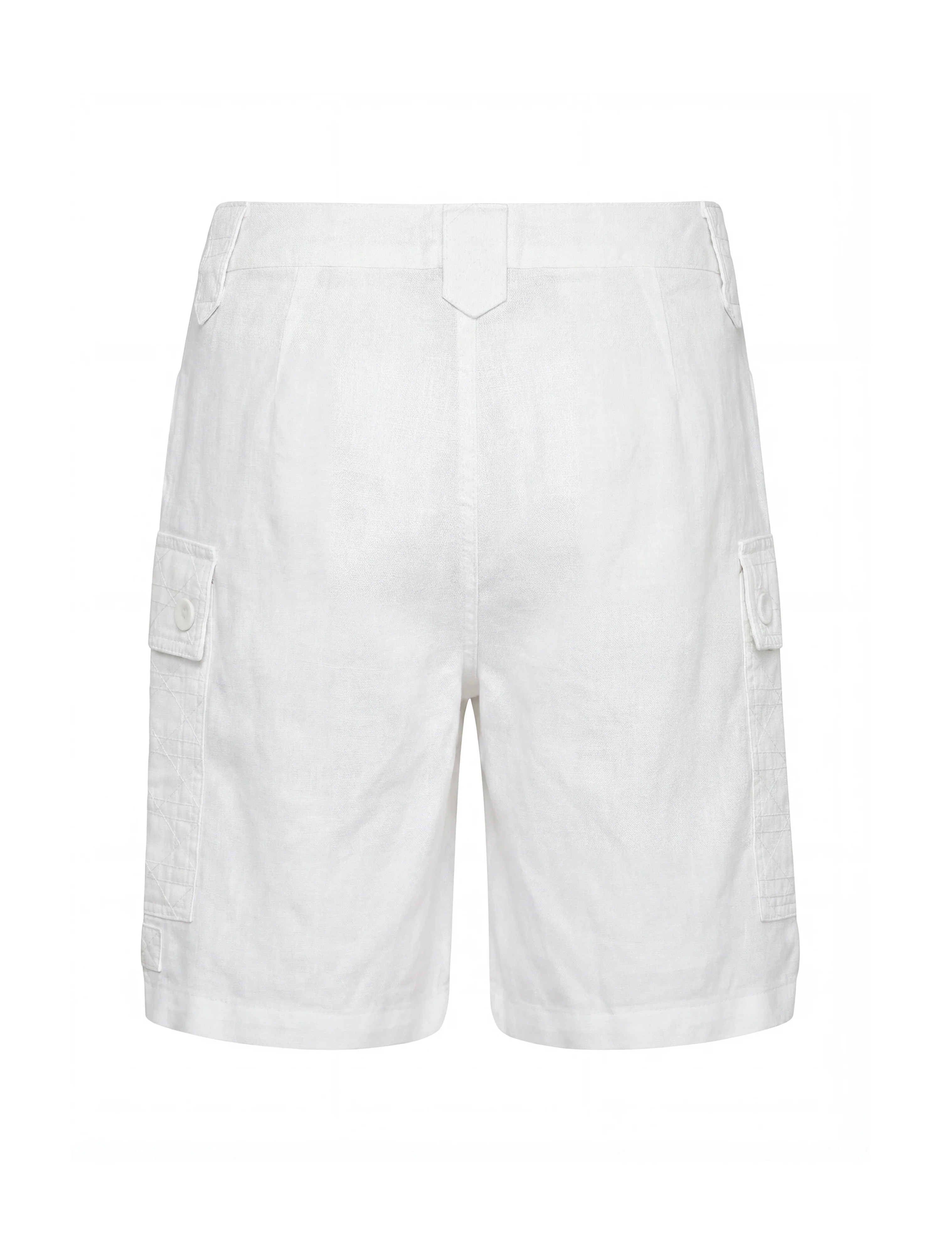 Dai Linen shorts - White - Image 6