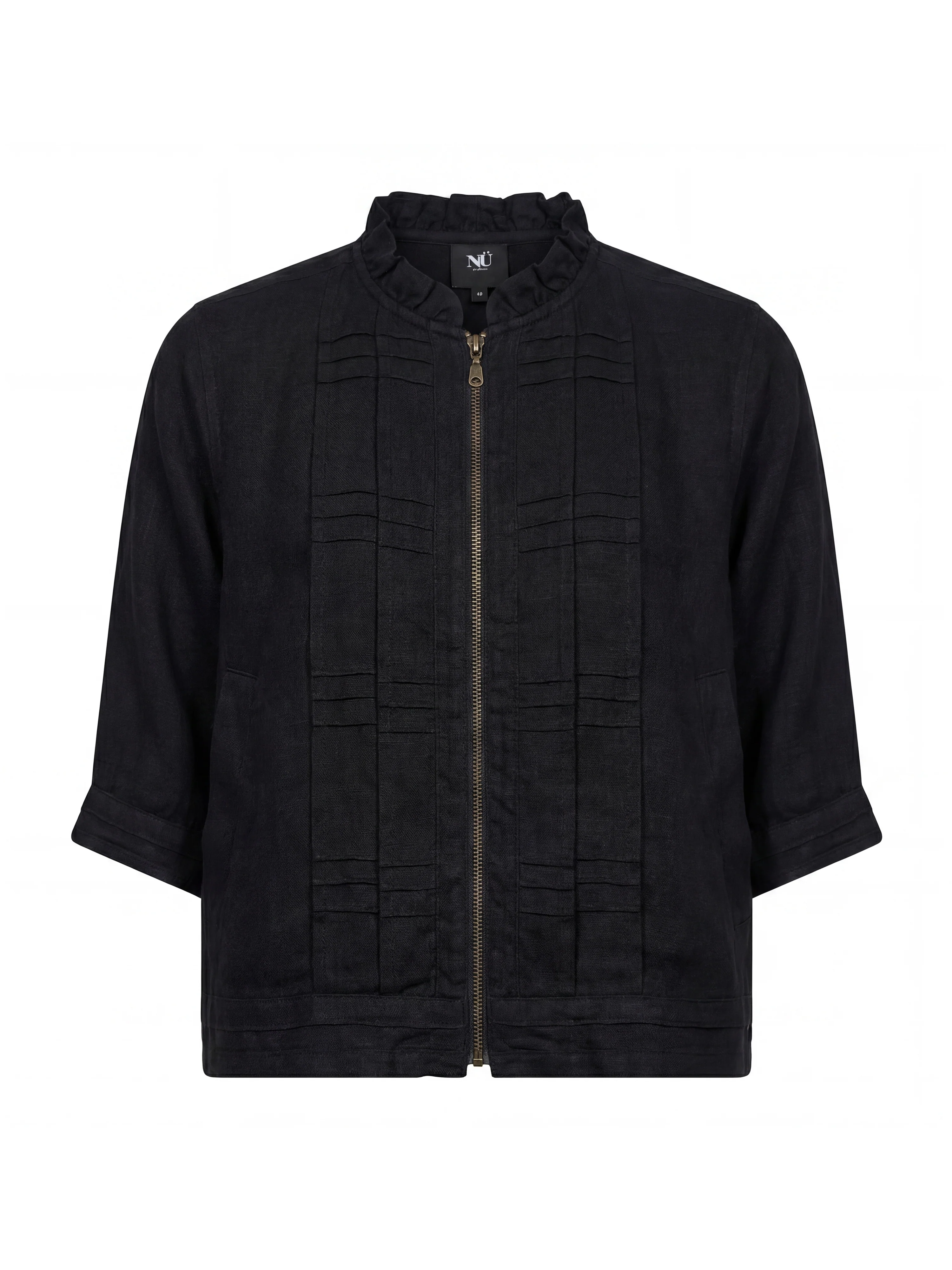 DAI linen jacket - Black