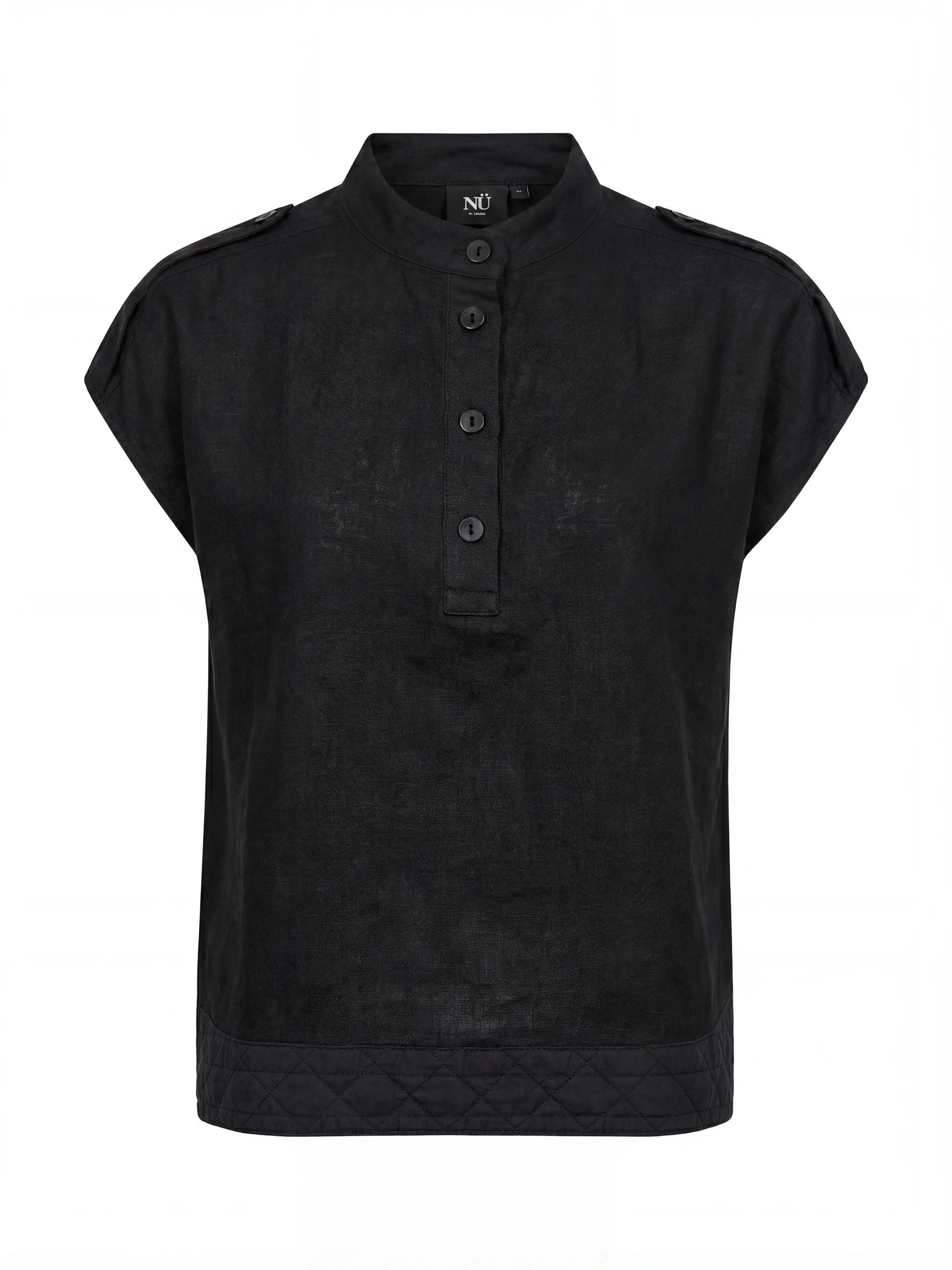 DAI linen top - Black