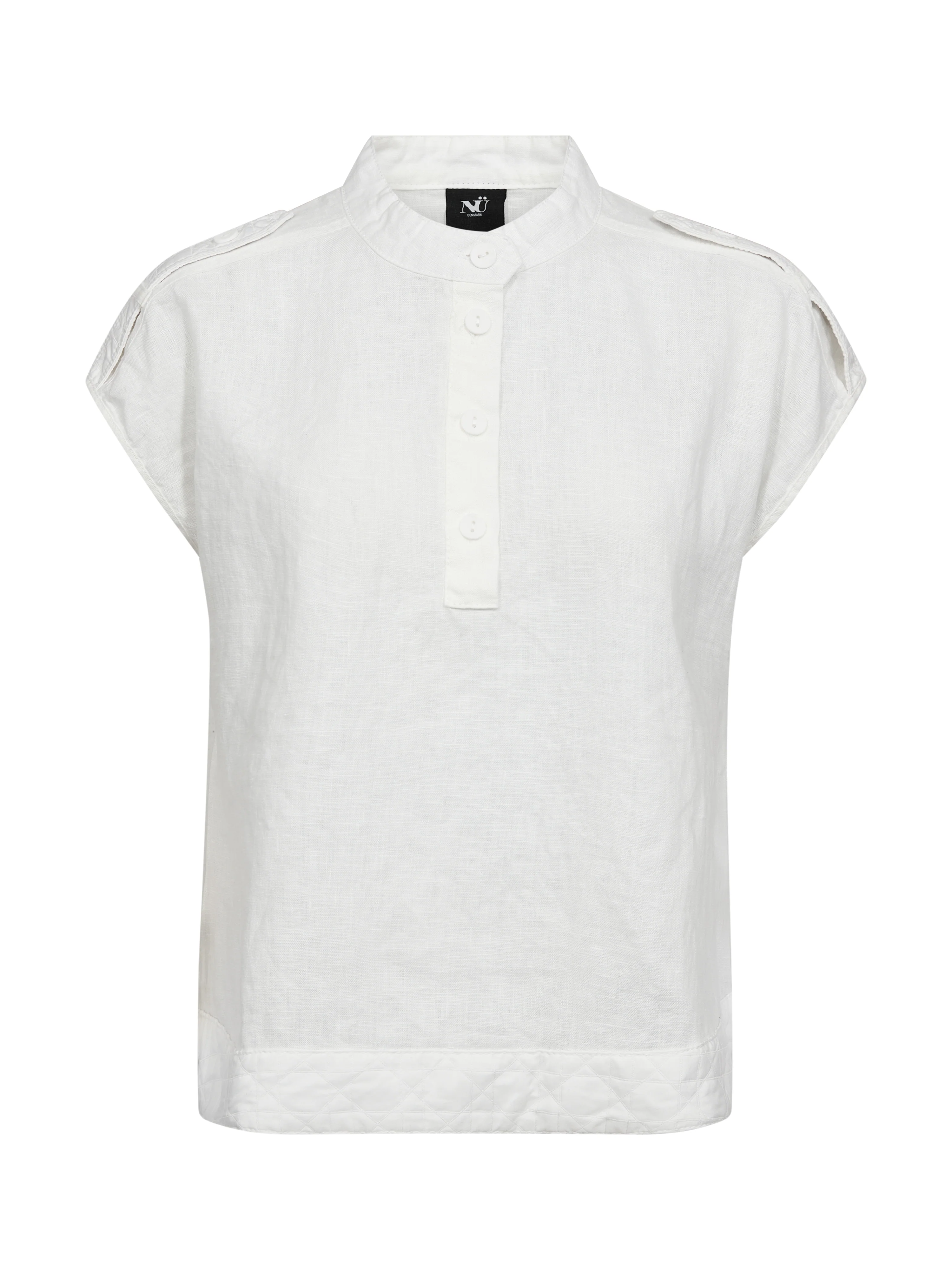 DAI linen top - White