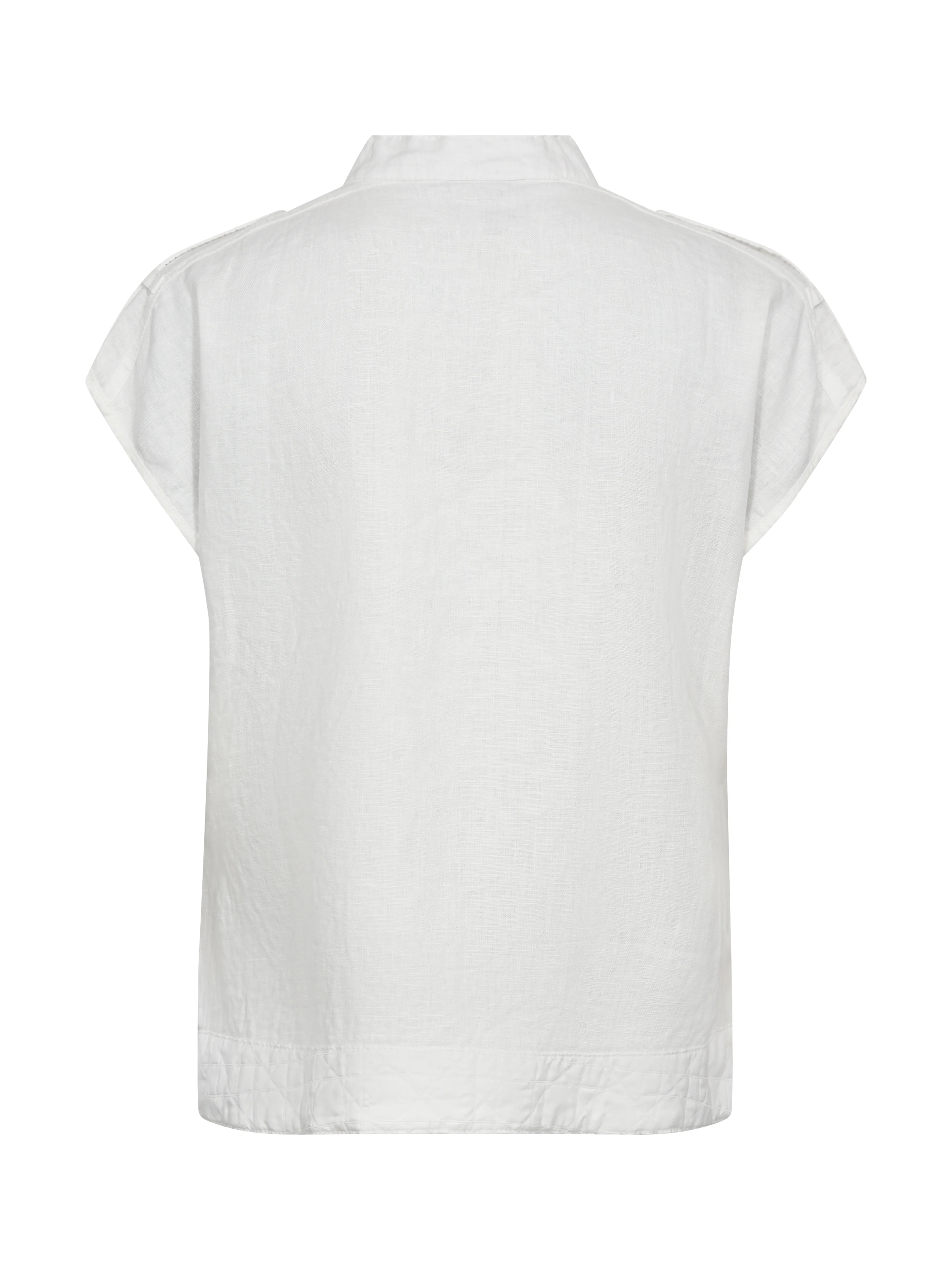 DAI linen top - White - Image 4