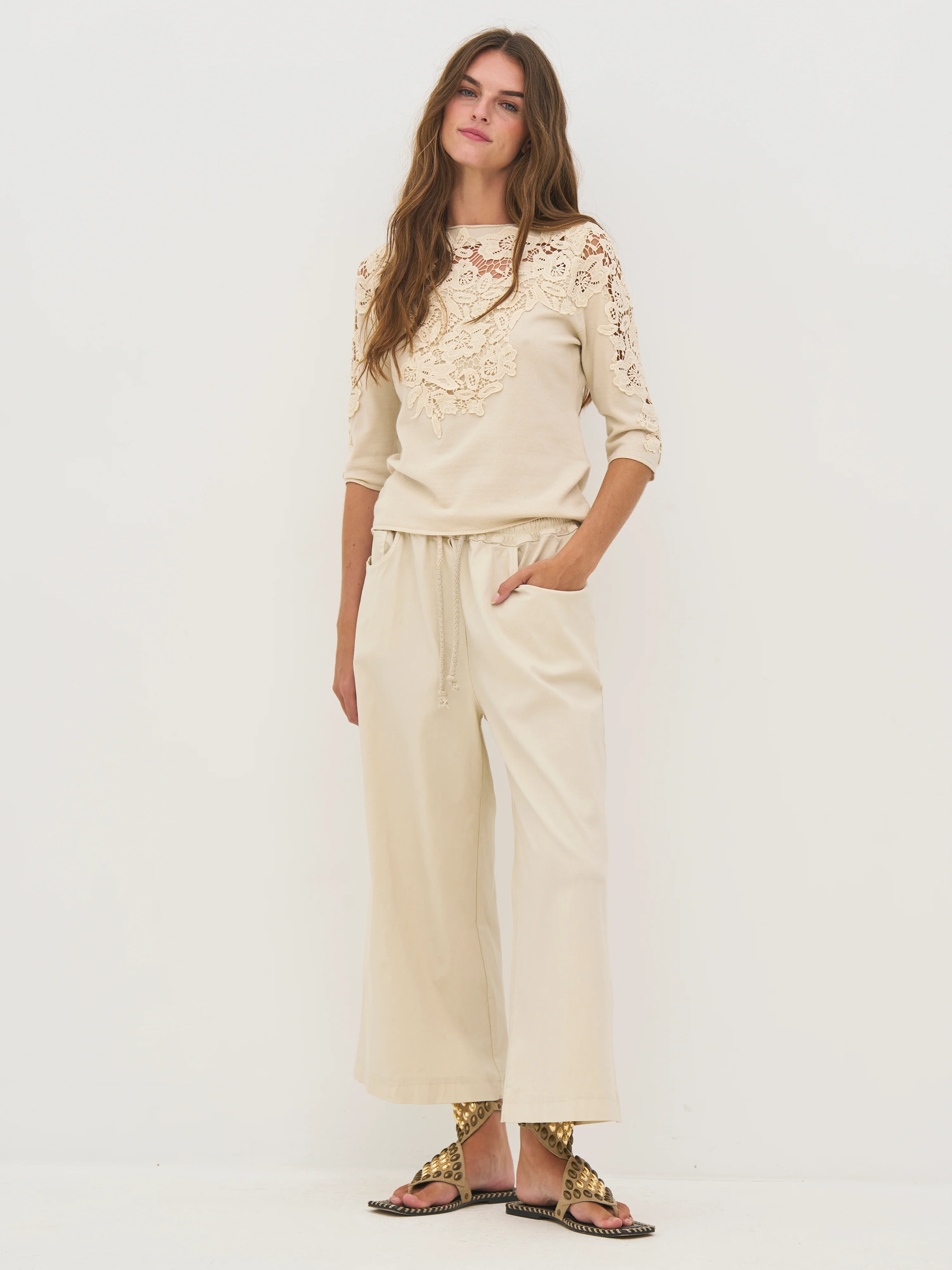 DAC Blouse knit - Bone - Image 3