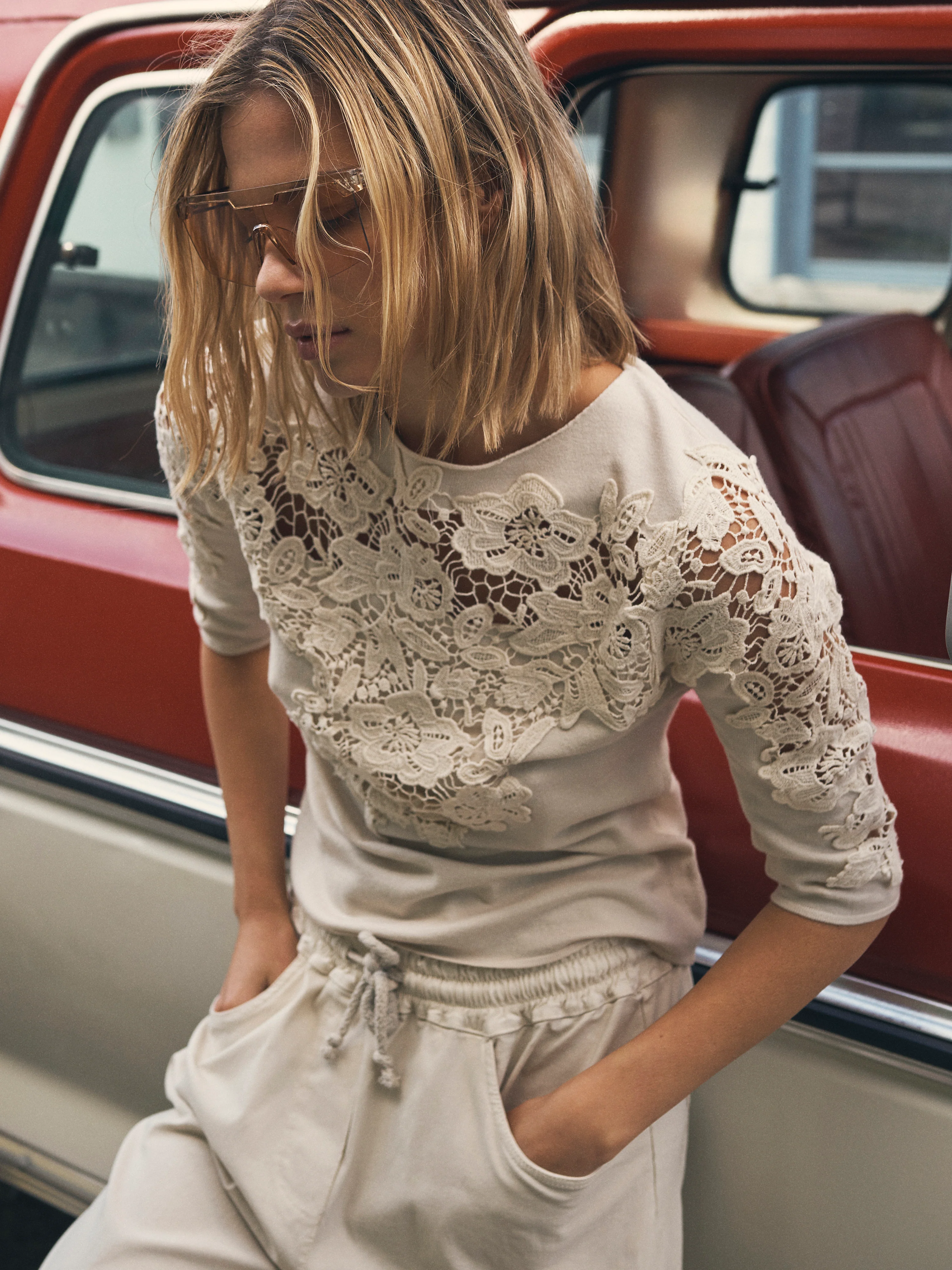 DAC Blouse knit - Bone - Image 6