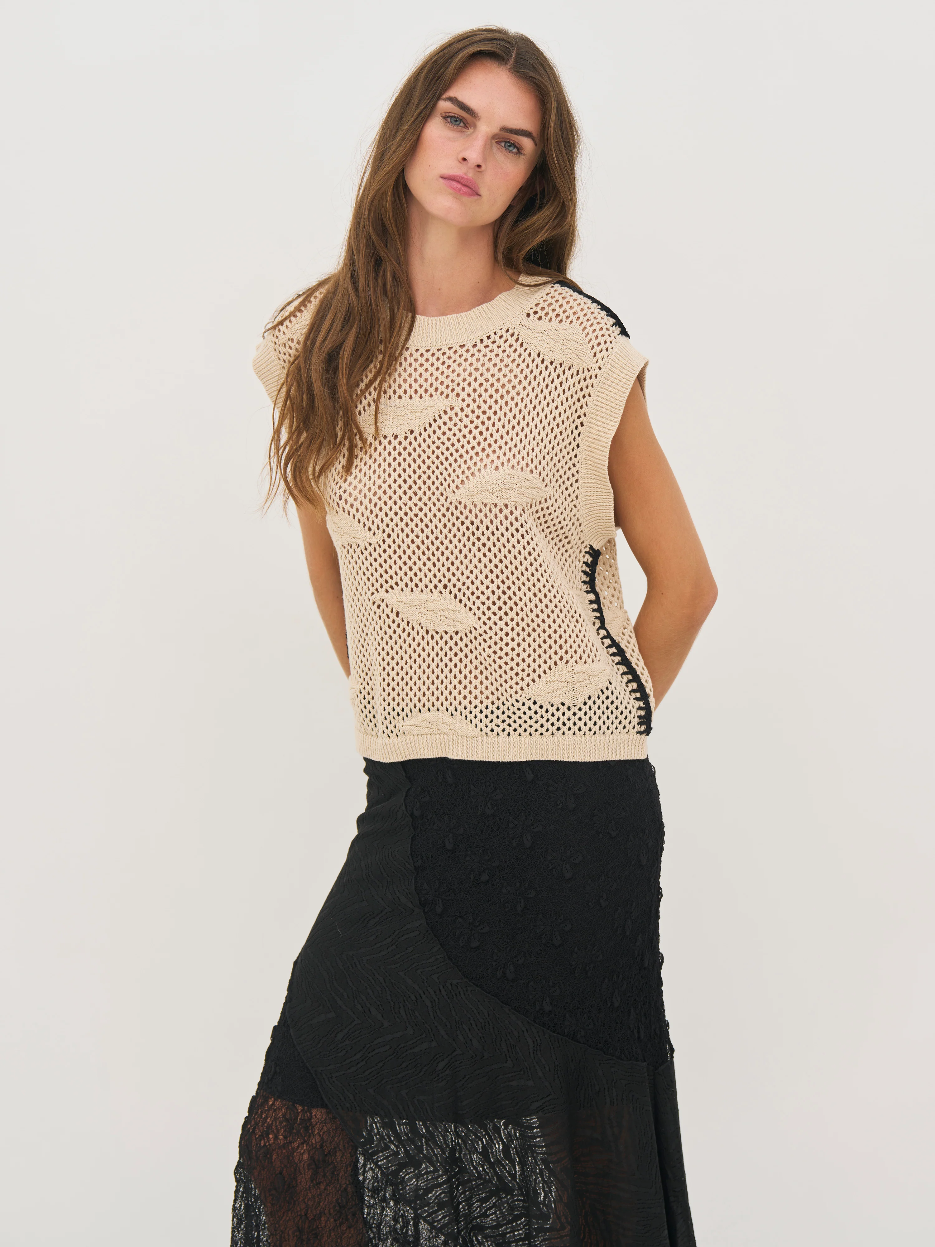 DEA Top knit - Bone - Image 2