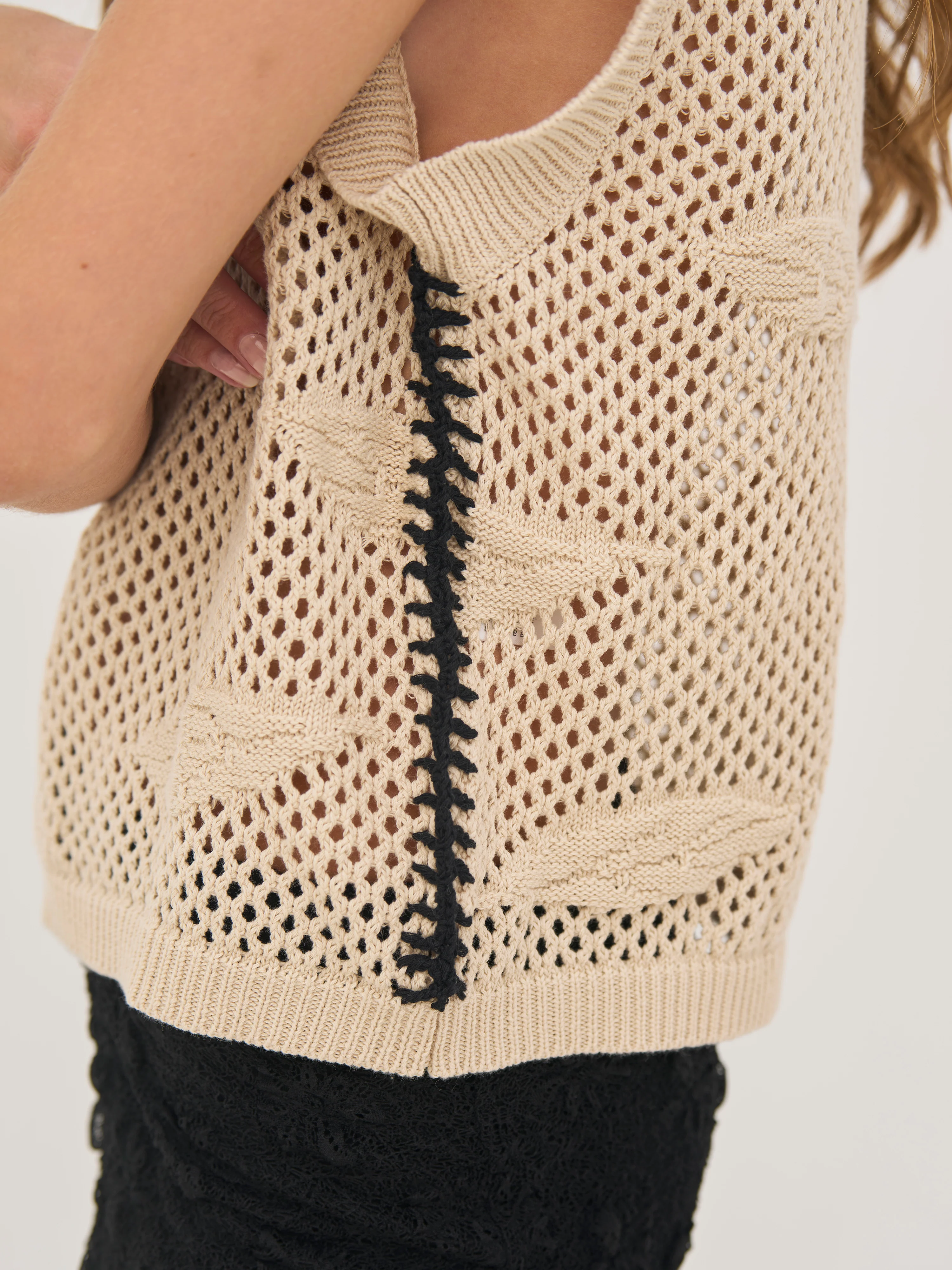 DEA Top knit - Bone - Image 5