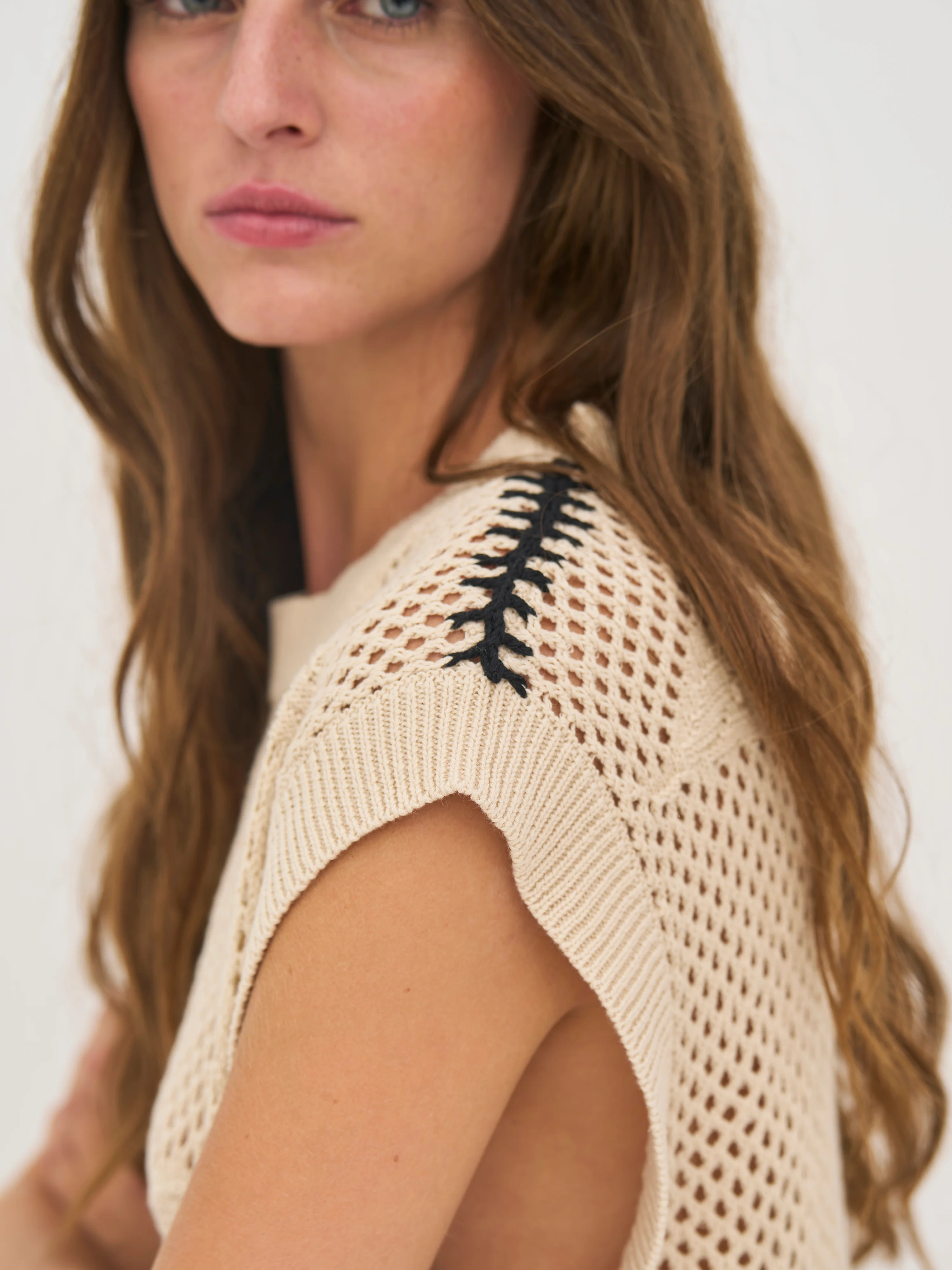DEA Top knit - Bone - Image 6