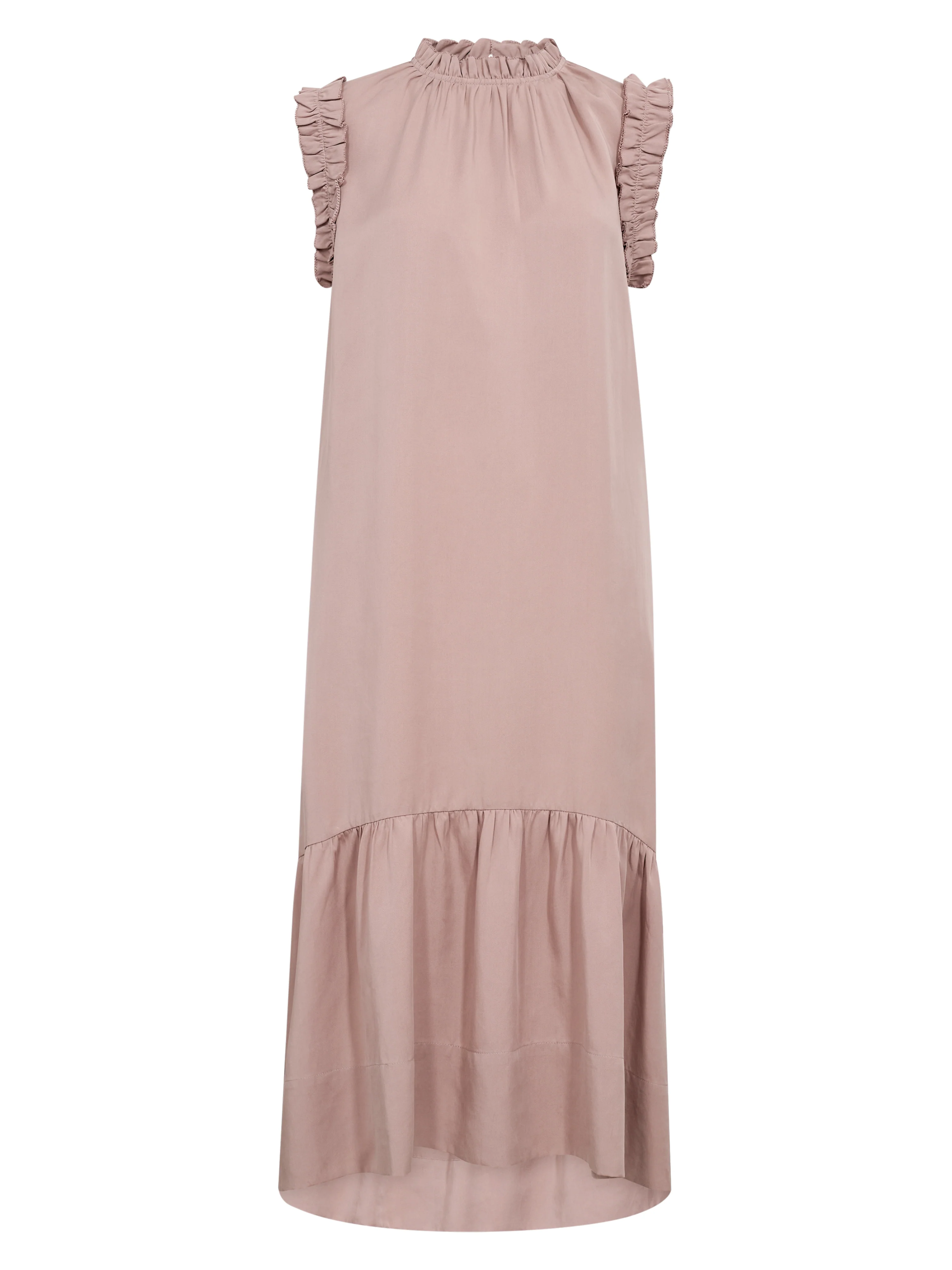 DEVIN Dress Frills - Rose