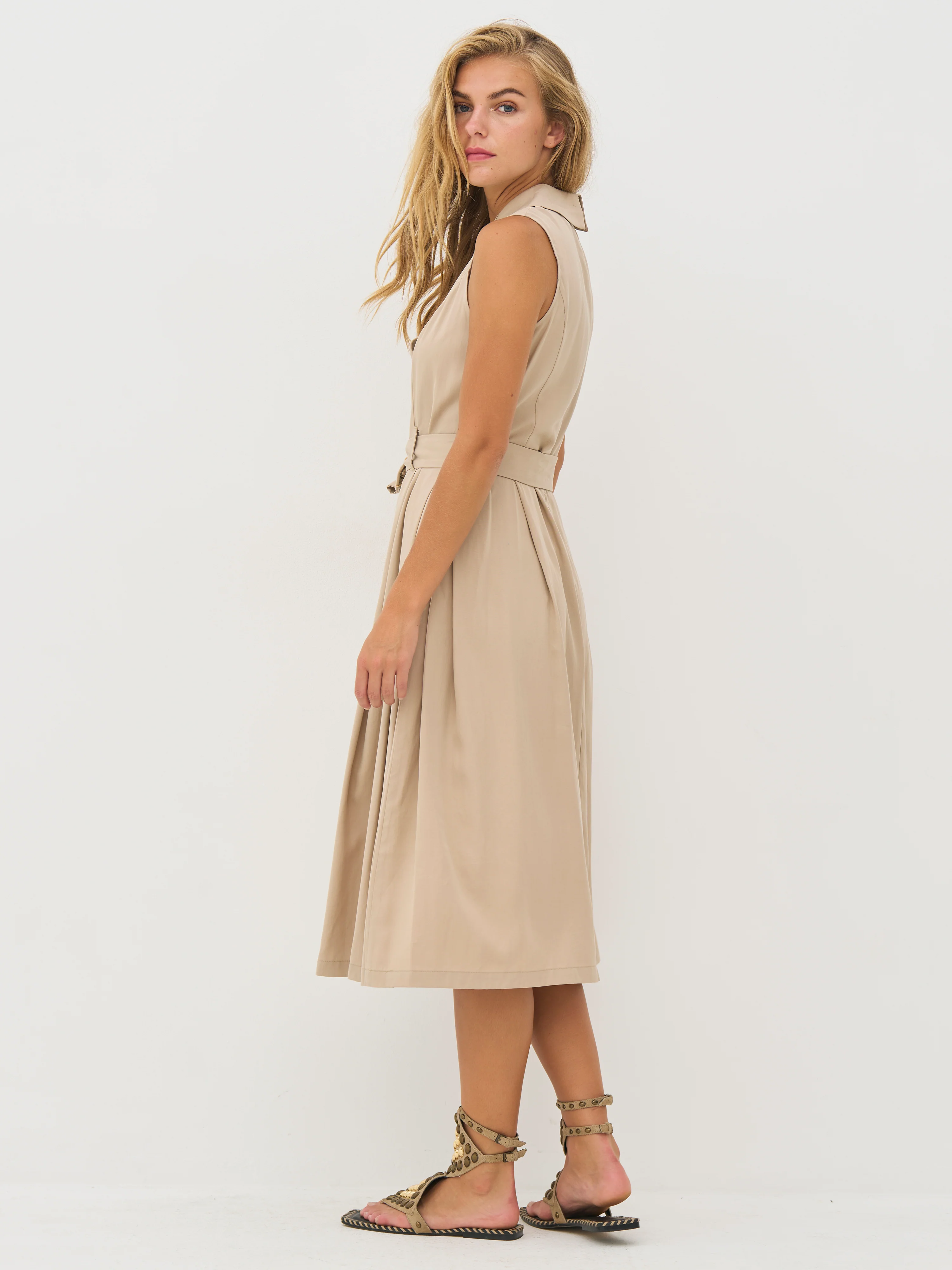 DEVIN Dress belt - Seasand - Image 4