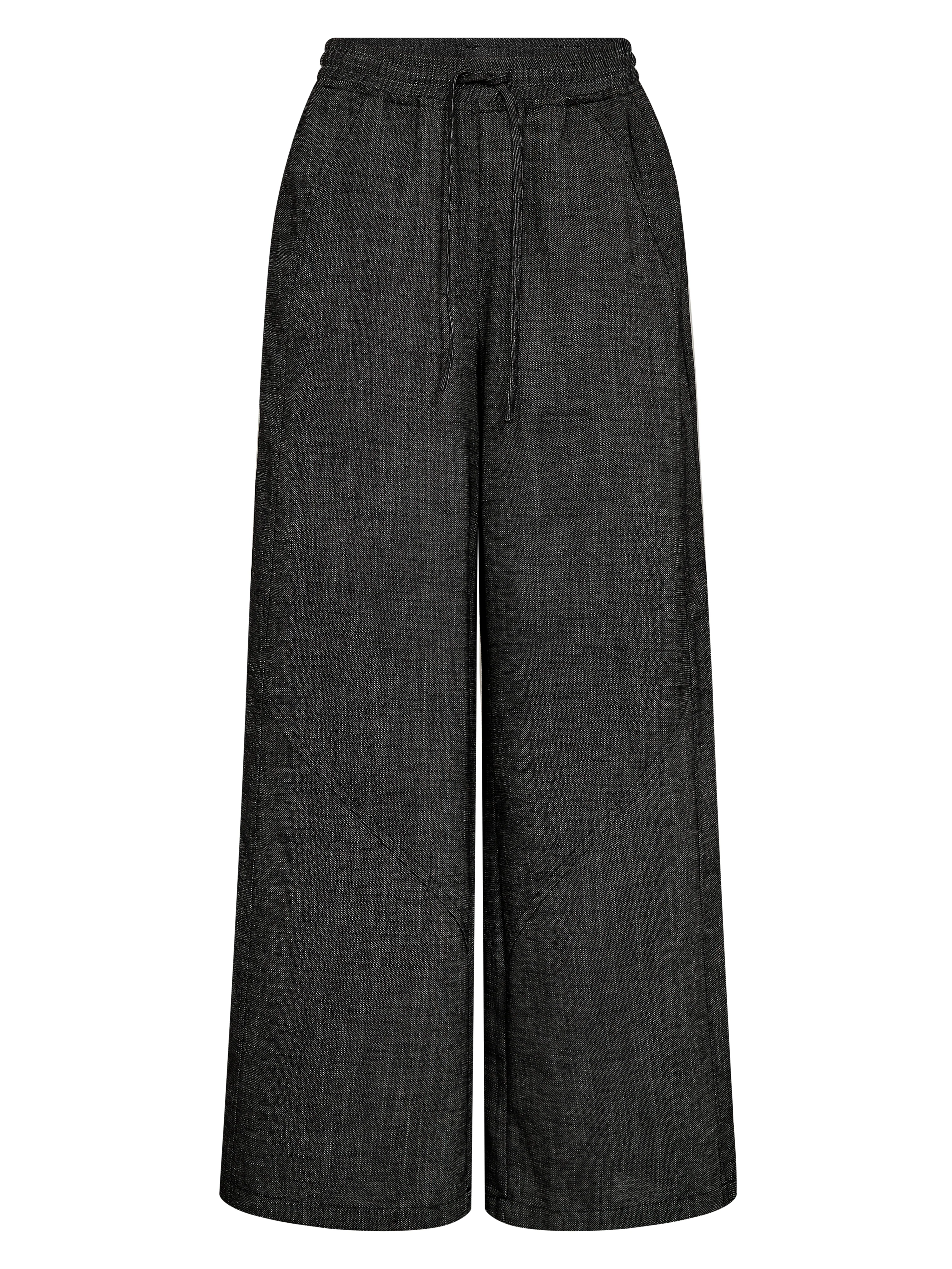 DAVIA Culotte Trousers - Black mix