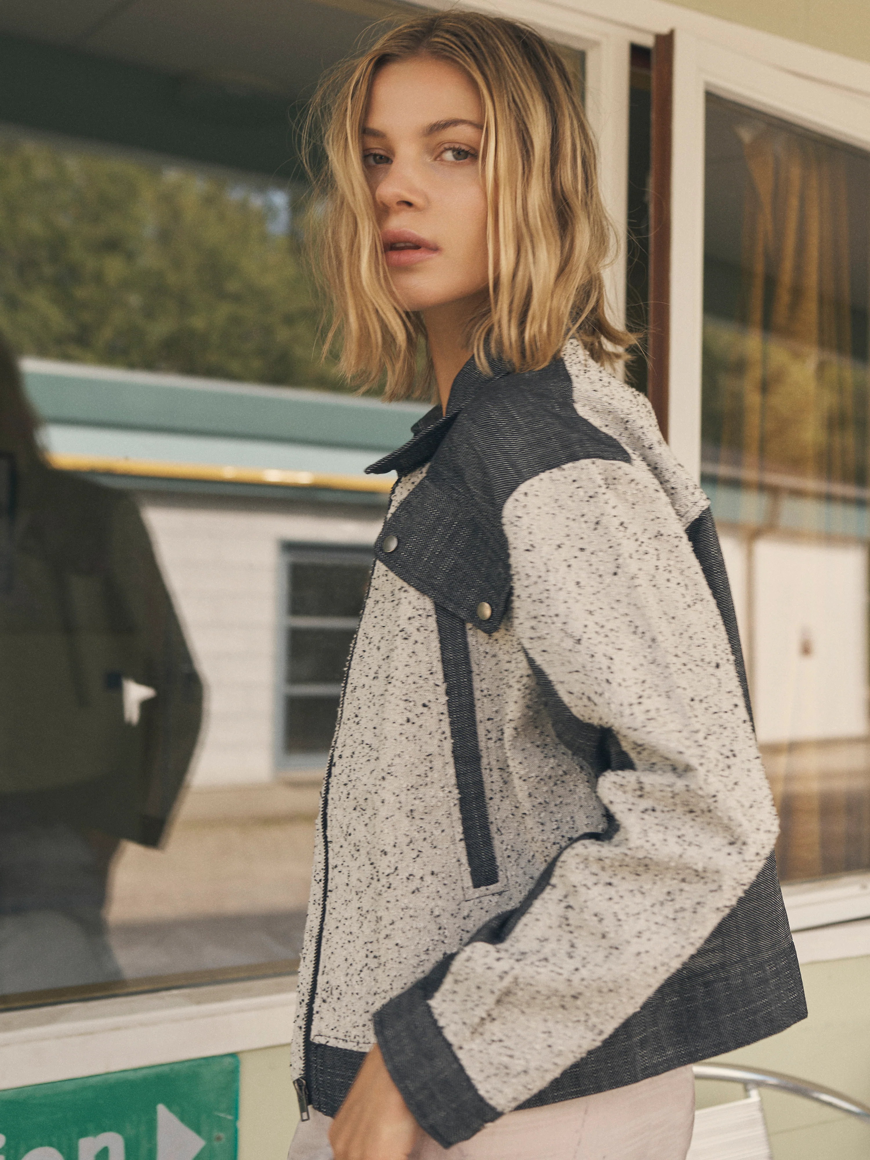 DAVIA Jacket - Black mix - Image 4