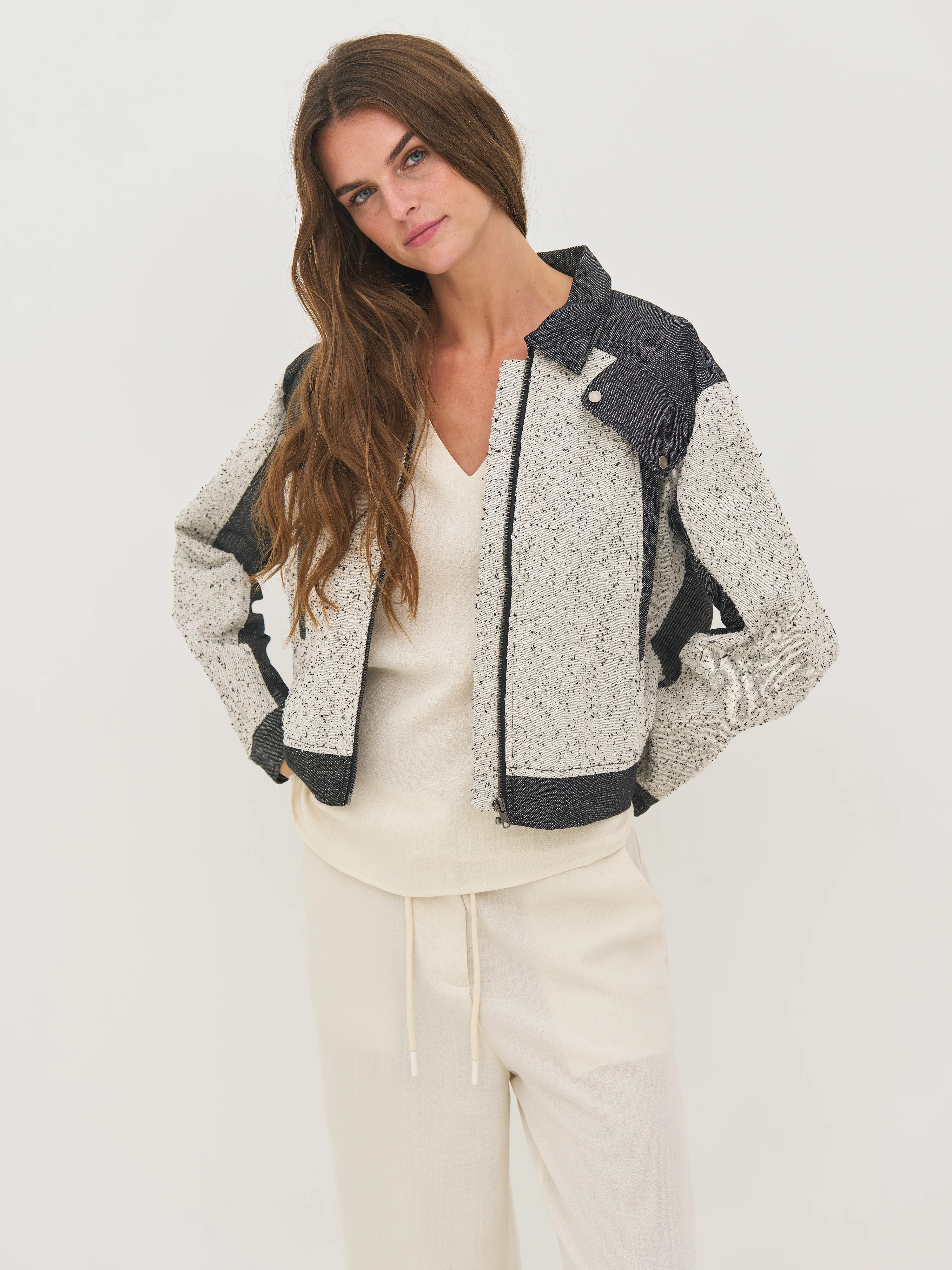 DAVIA Jacket - Black mix - Image 5