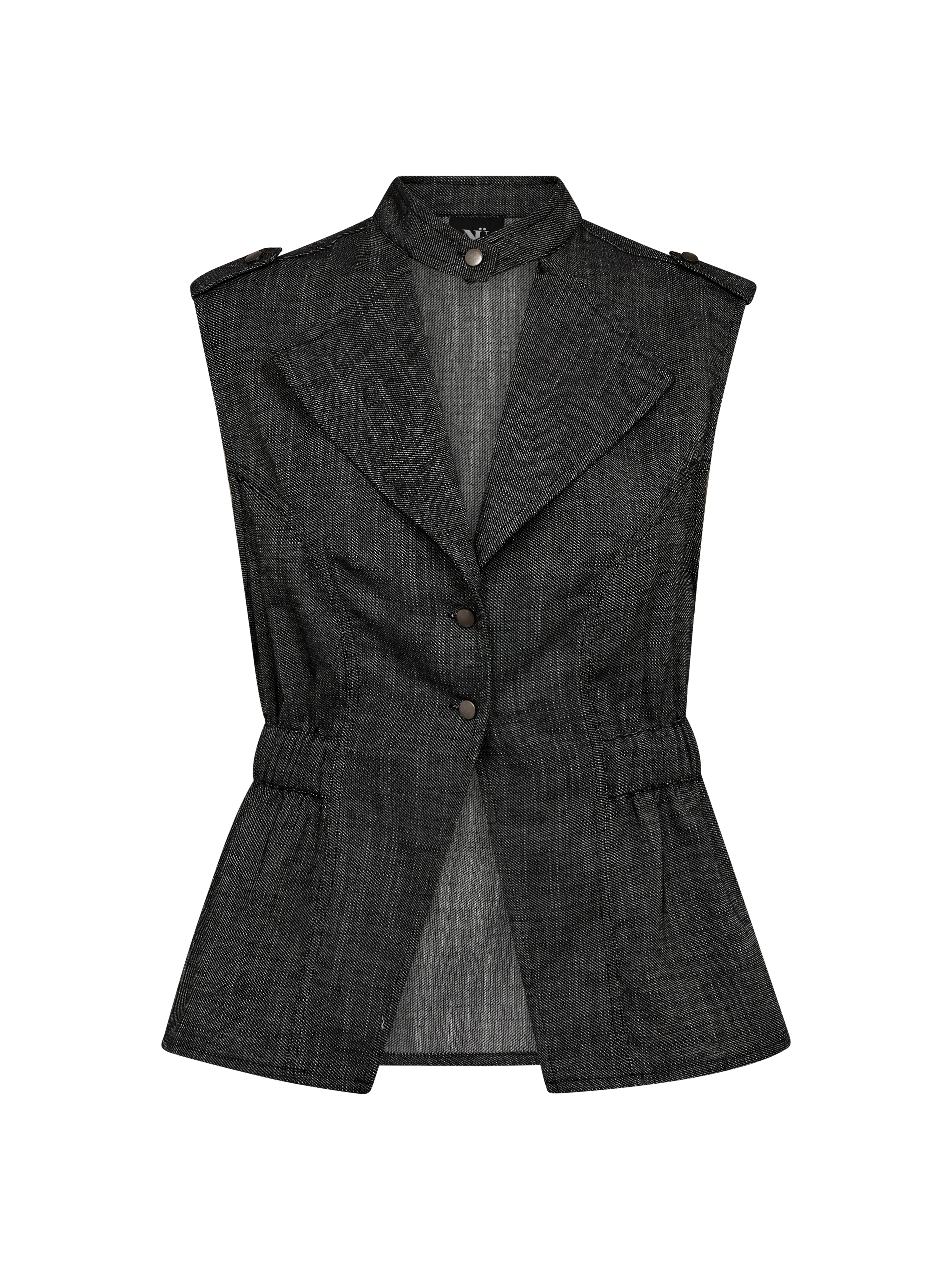 DAVIA Top - Black mix