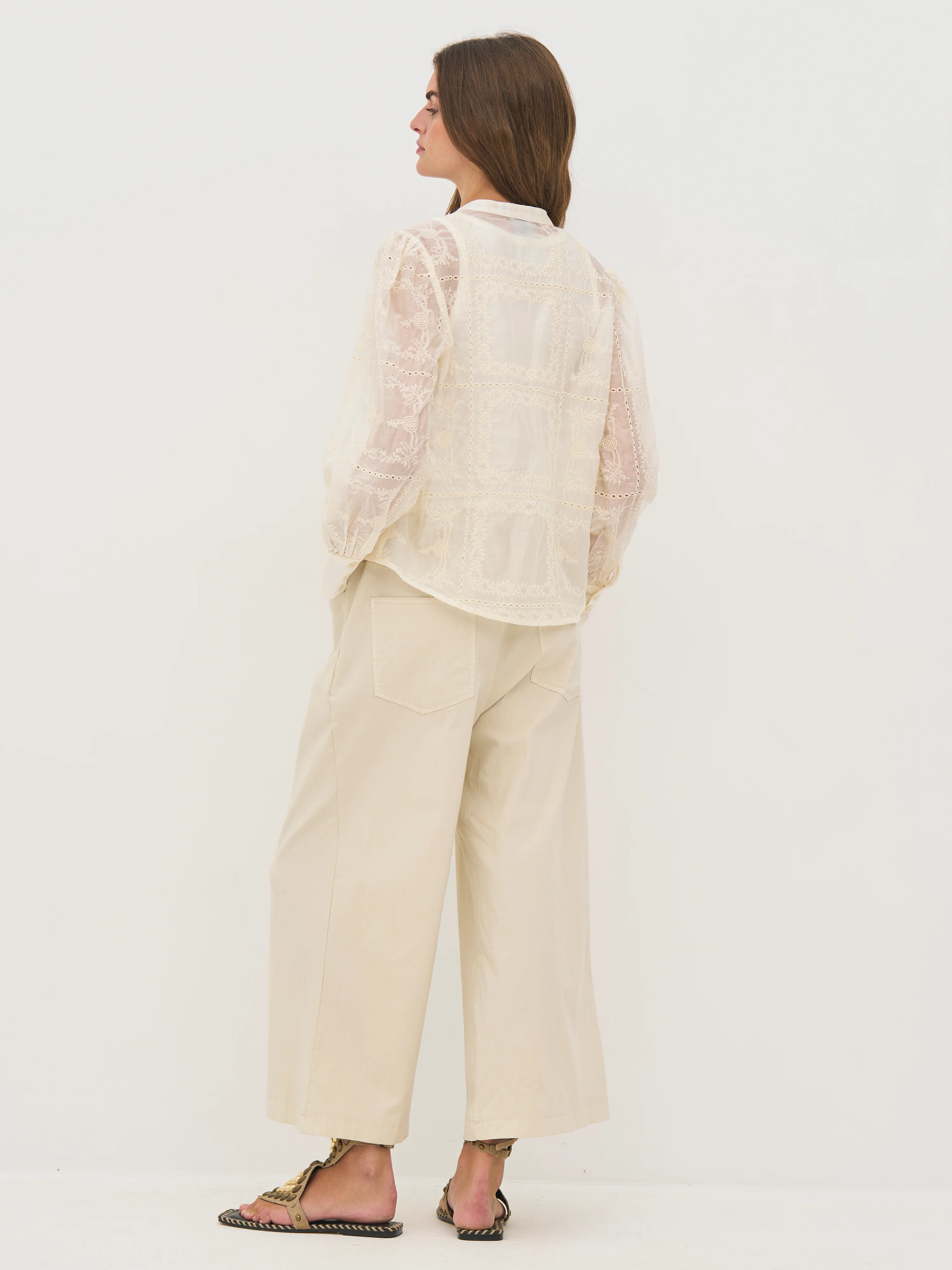 DENIA Shirt - Bone mix - Image 6