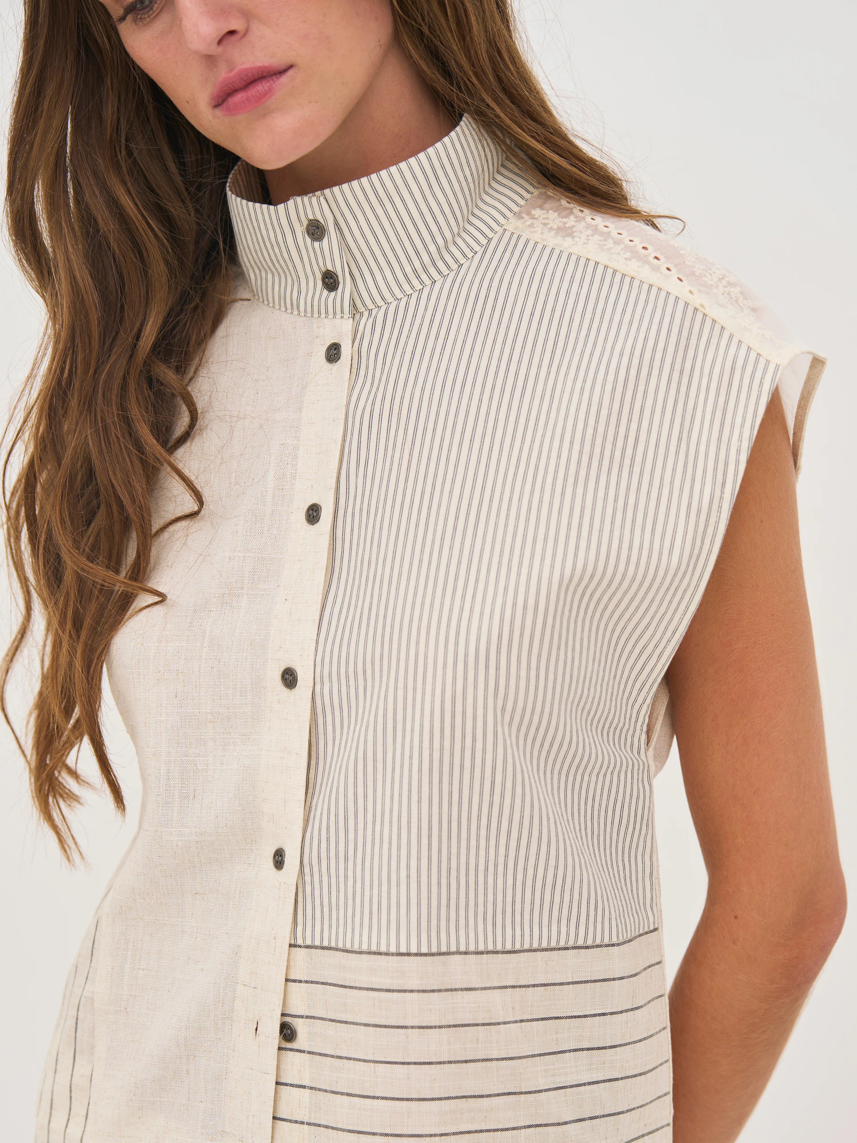 DENIA Top - Bone mix - Image 3