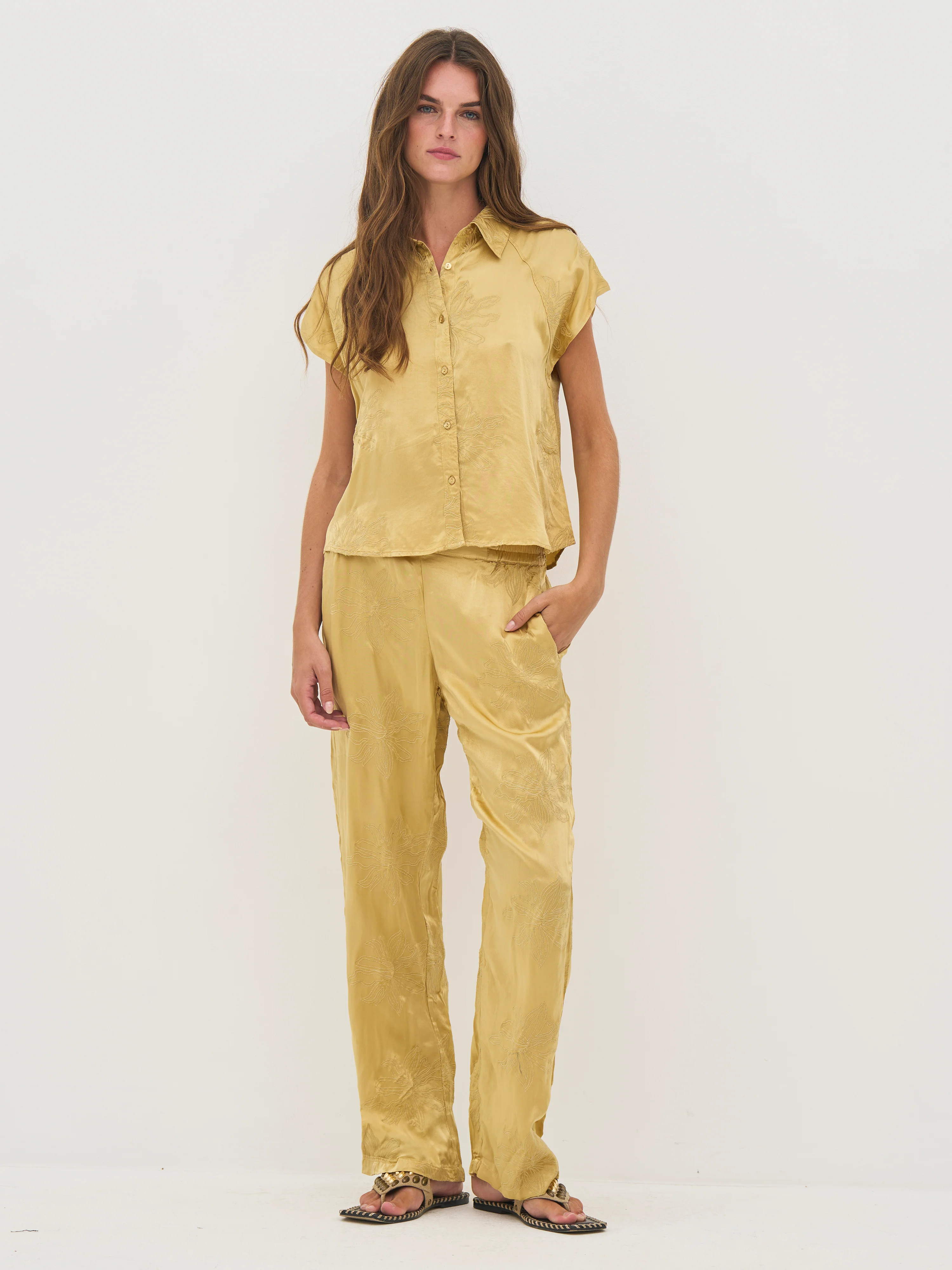 DAWN Trousers - Yellow - Image 2