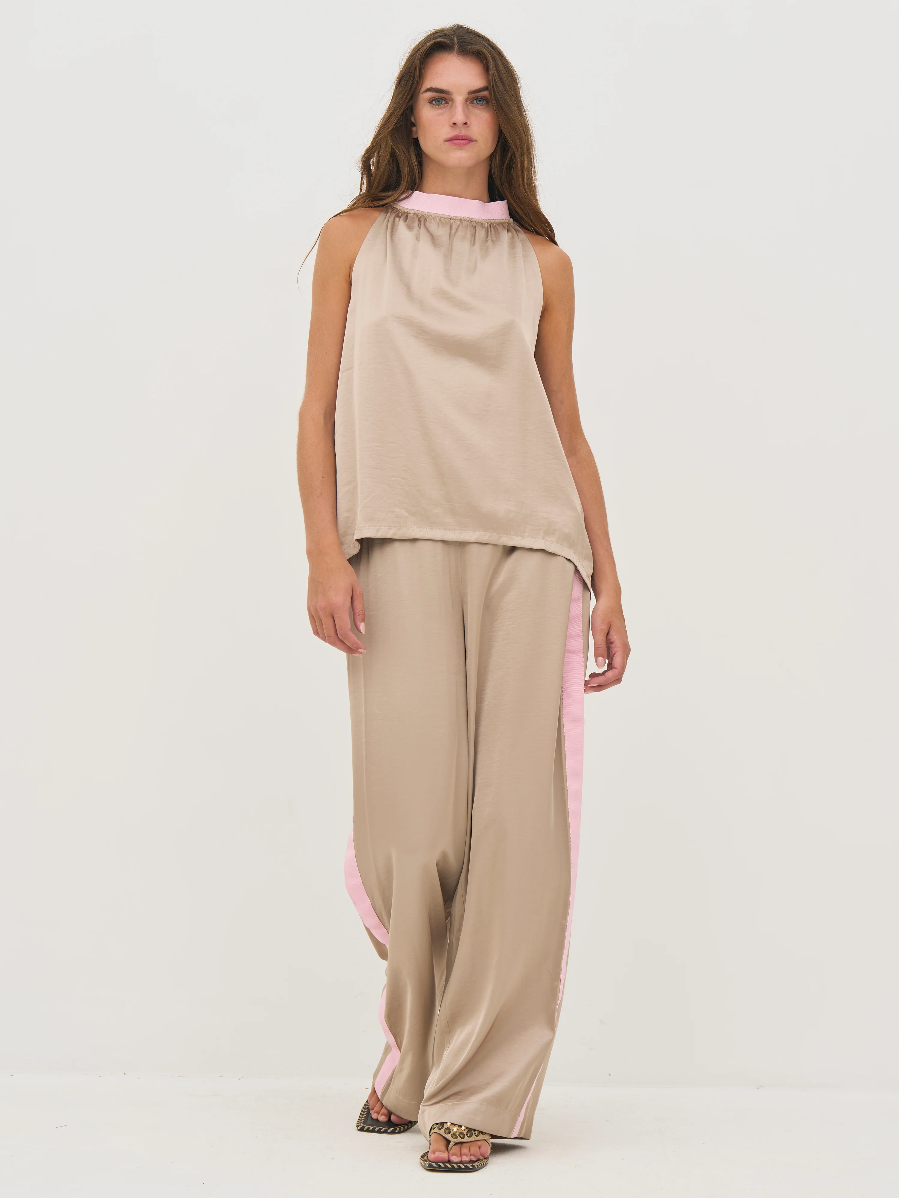 DIEM Trousers - Pink mix - Image 5