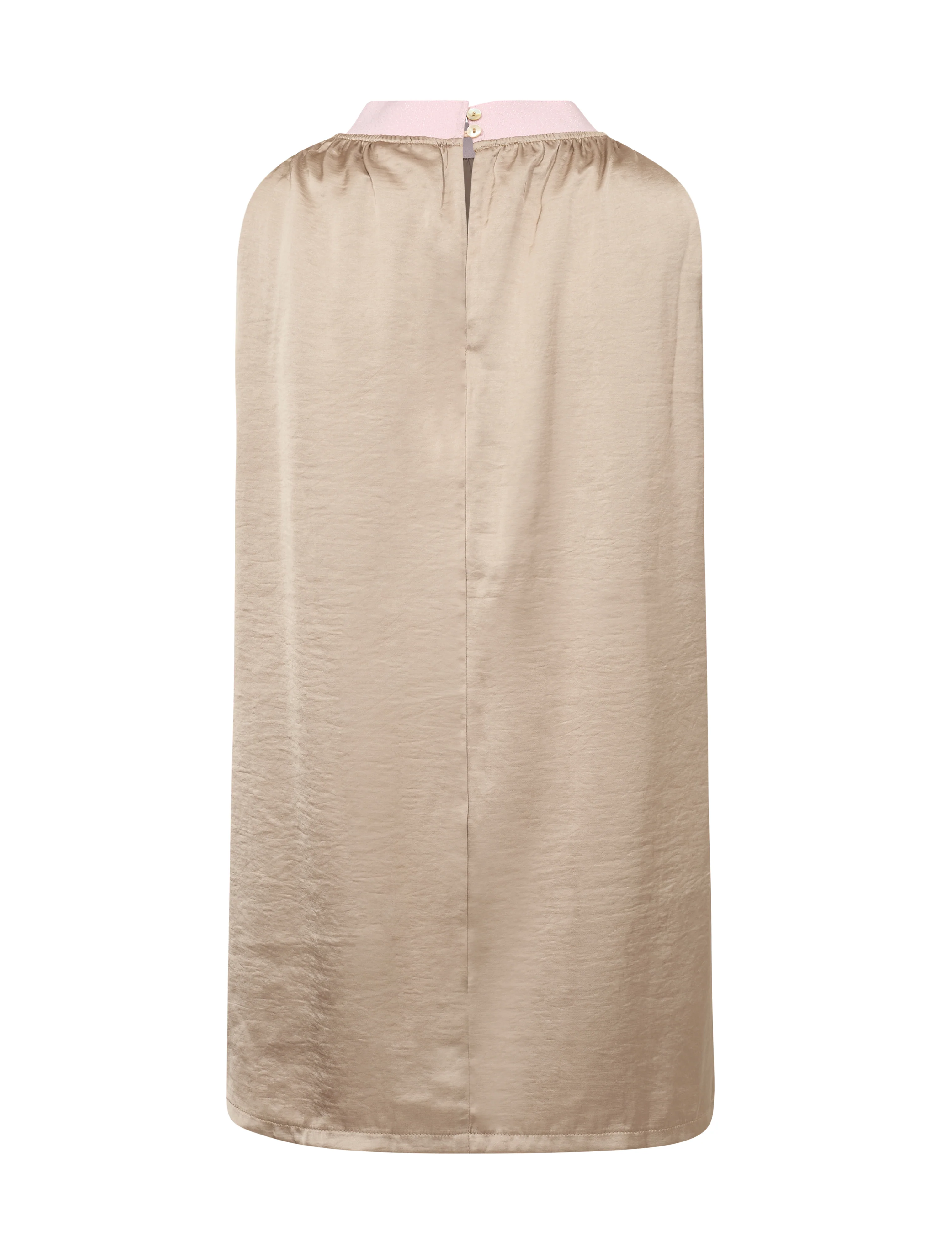 DIEM Top halterneck - Pink mix - Image 6