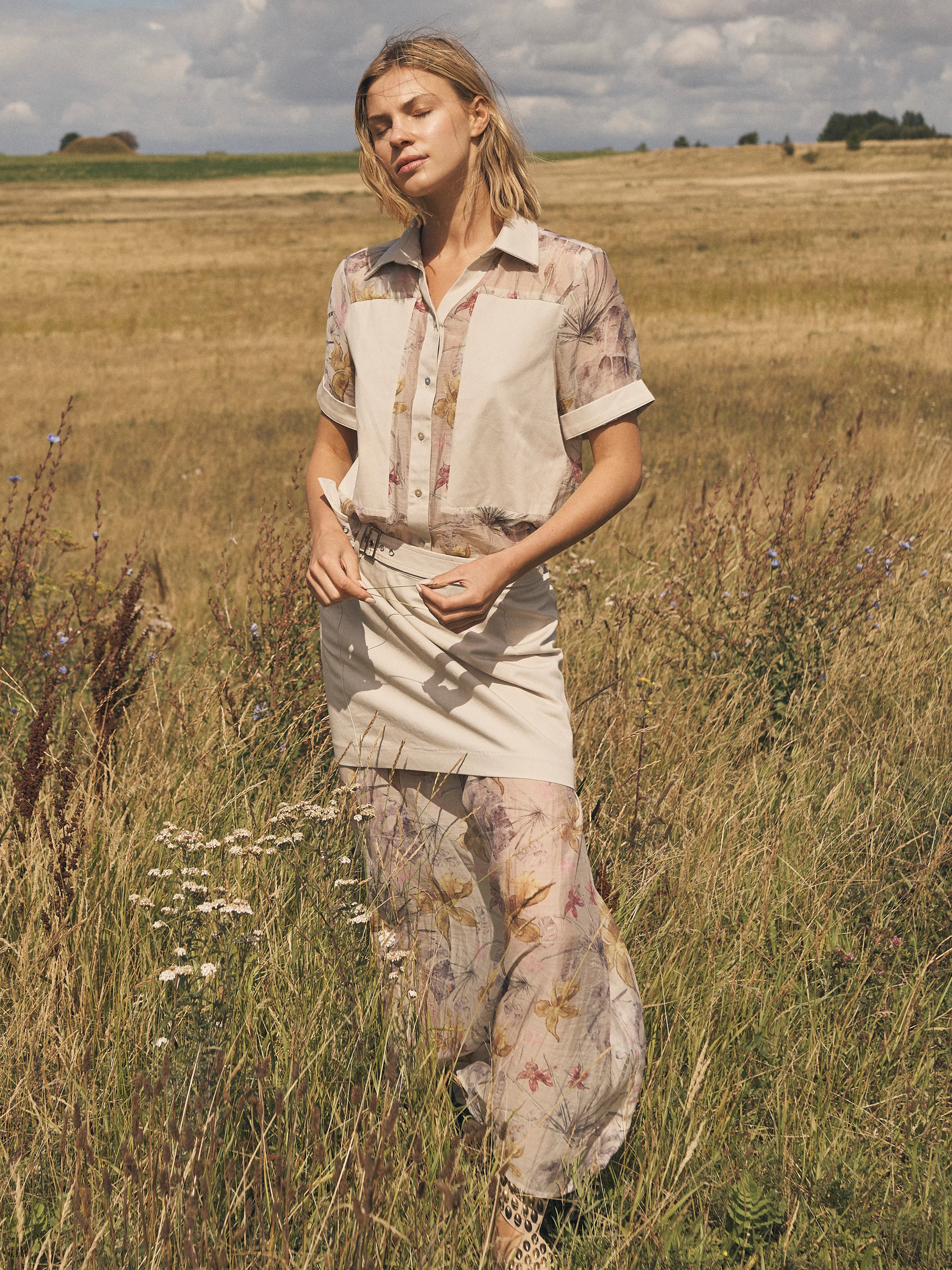 DREA Skirt - Bone mix - Image 3
