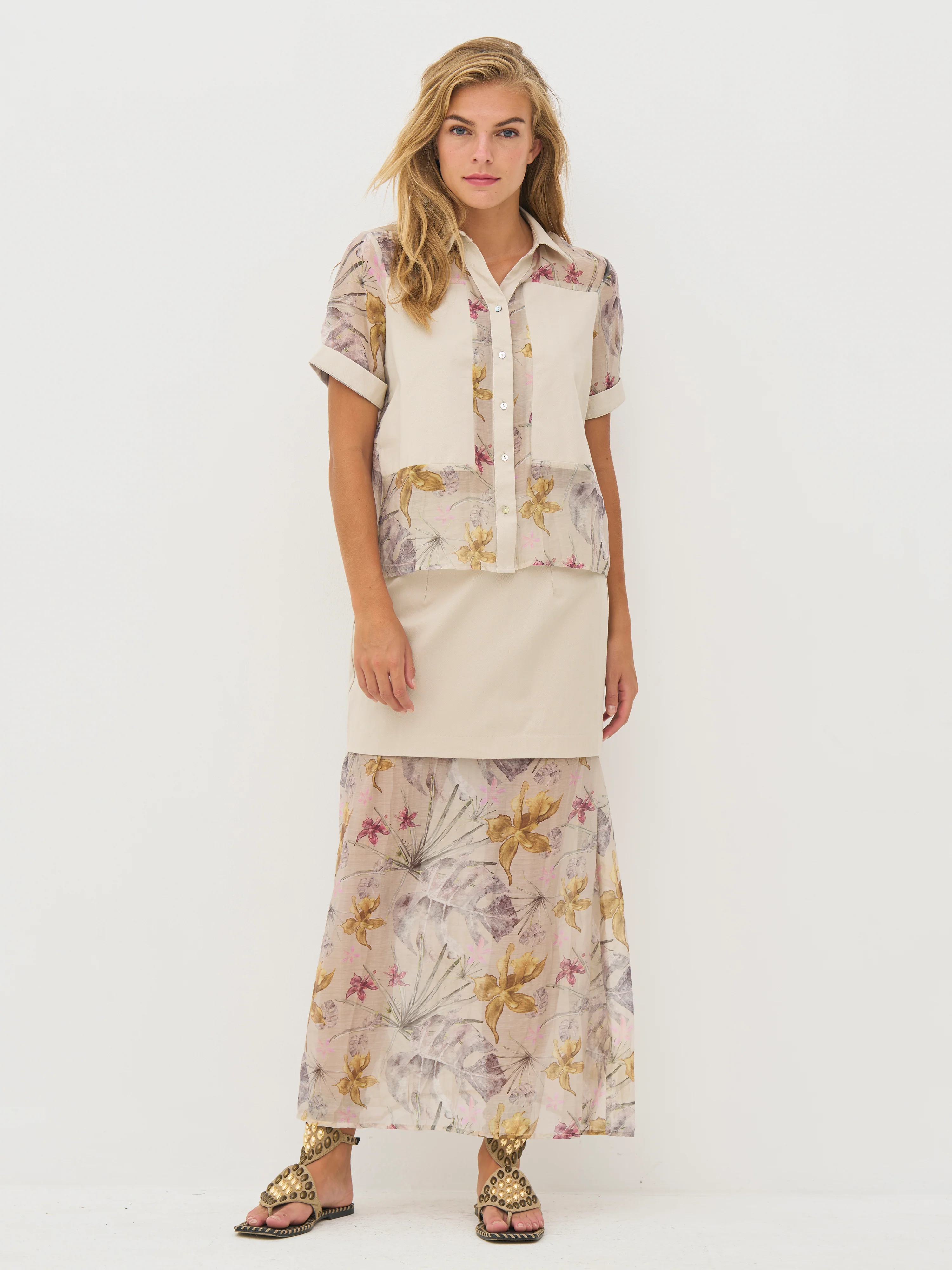 DREA Skirt - Bone mix - Image 4