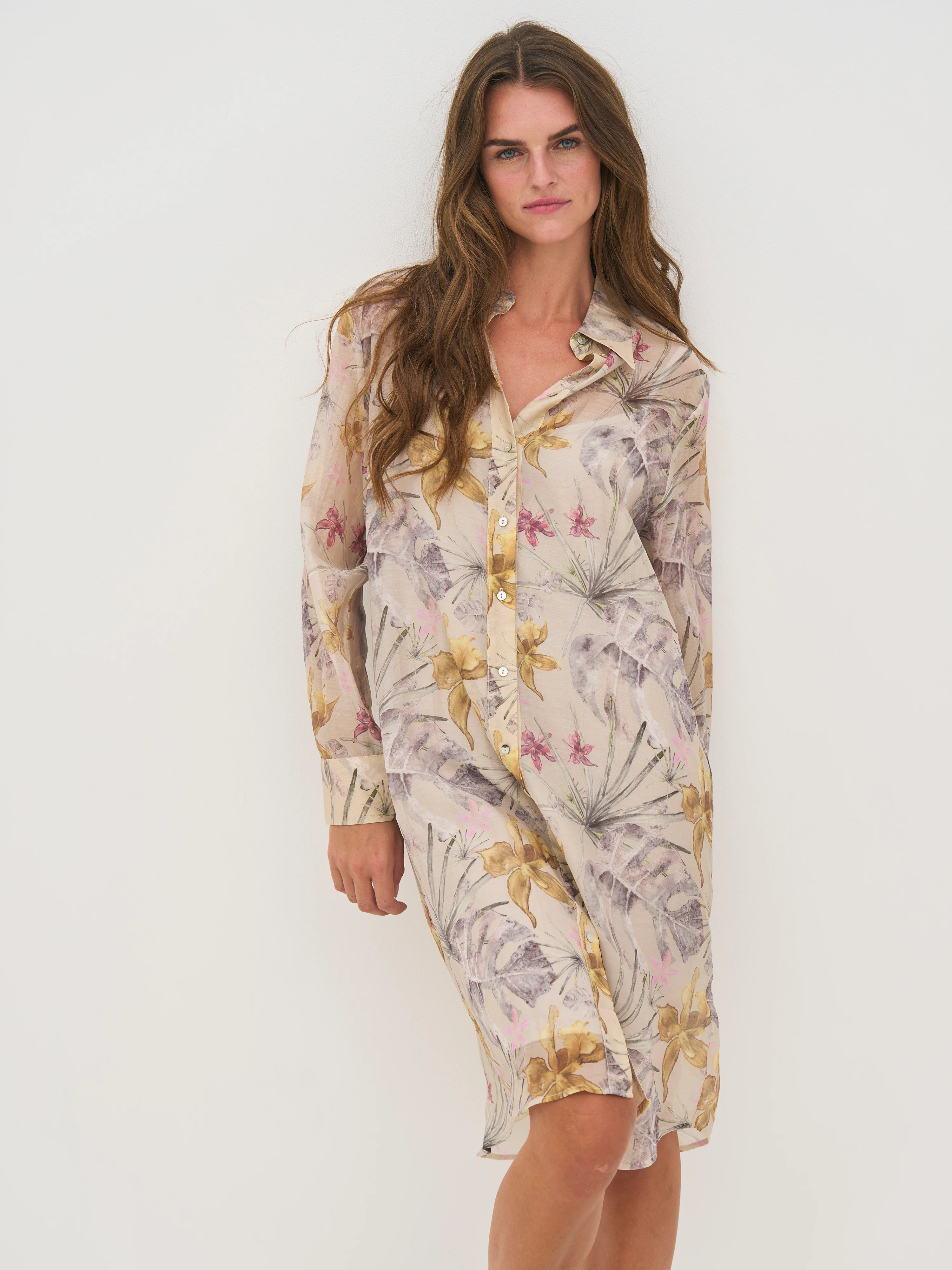 DREA Dress - Bone mix - Image 2