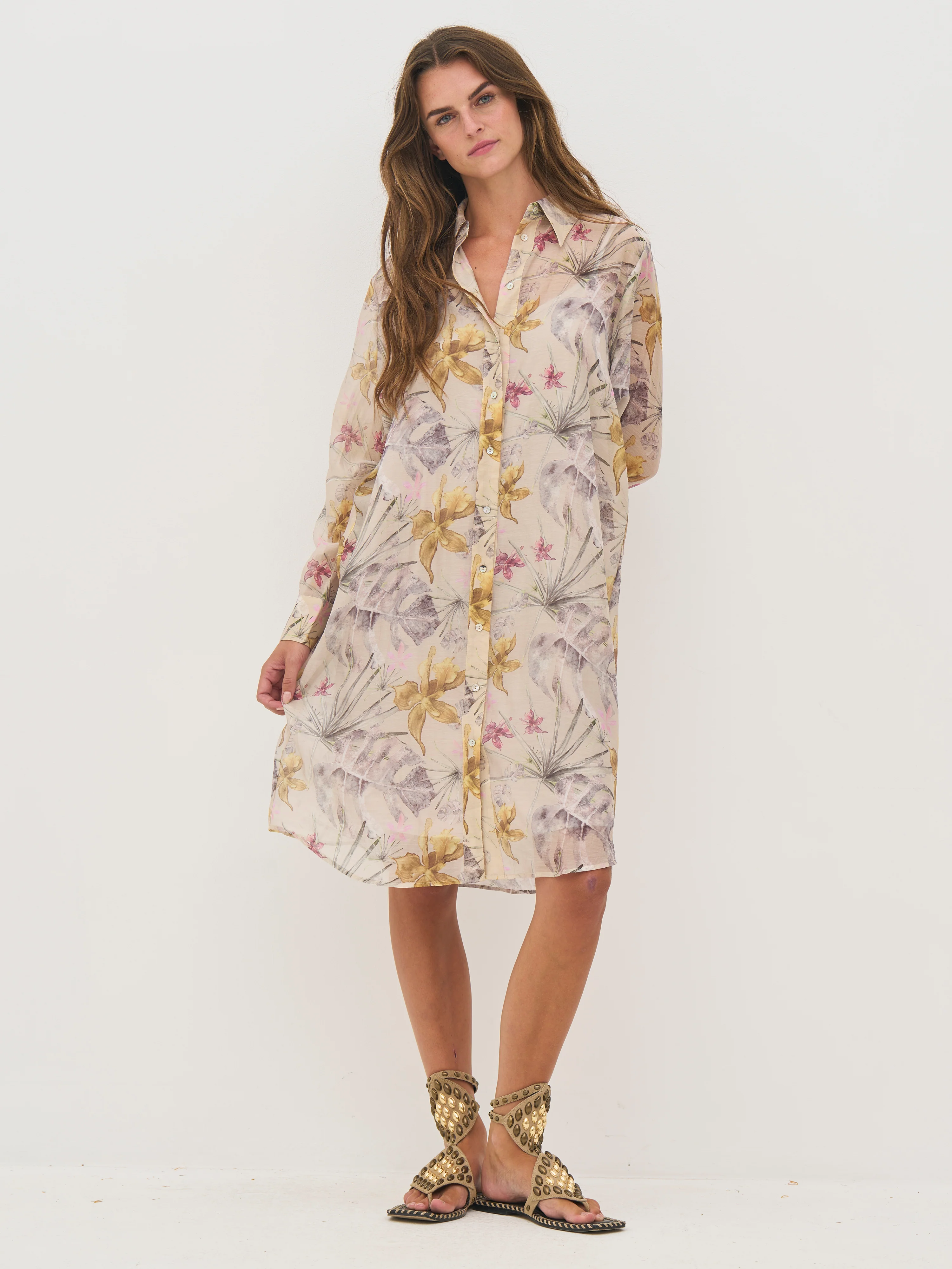 DREA Dress - Bone mix - Image 5