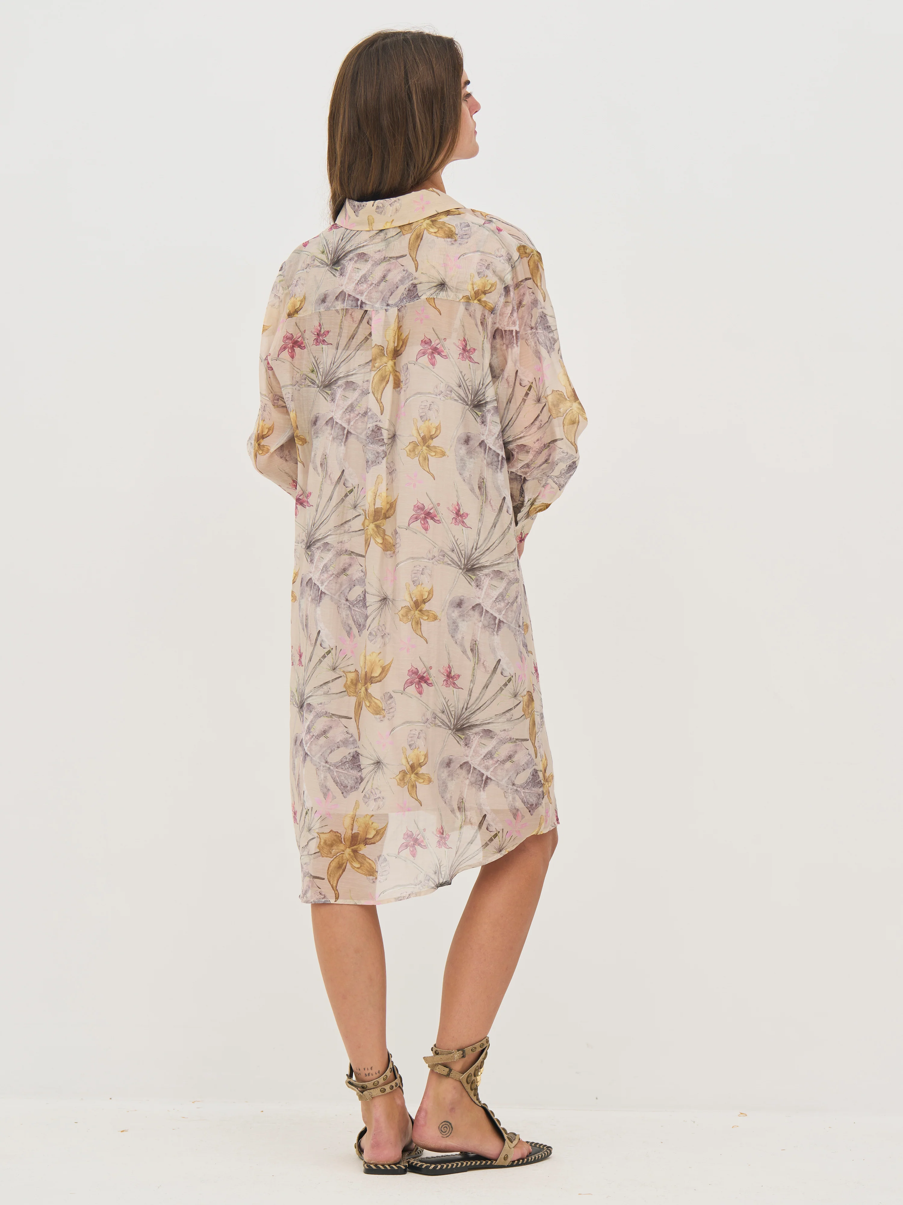 DREA Dress - Bone mix - Image 6