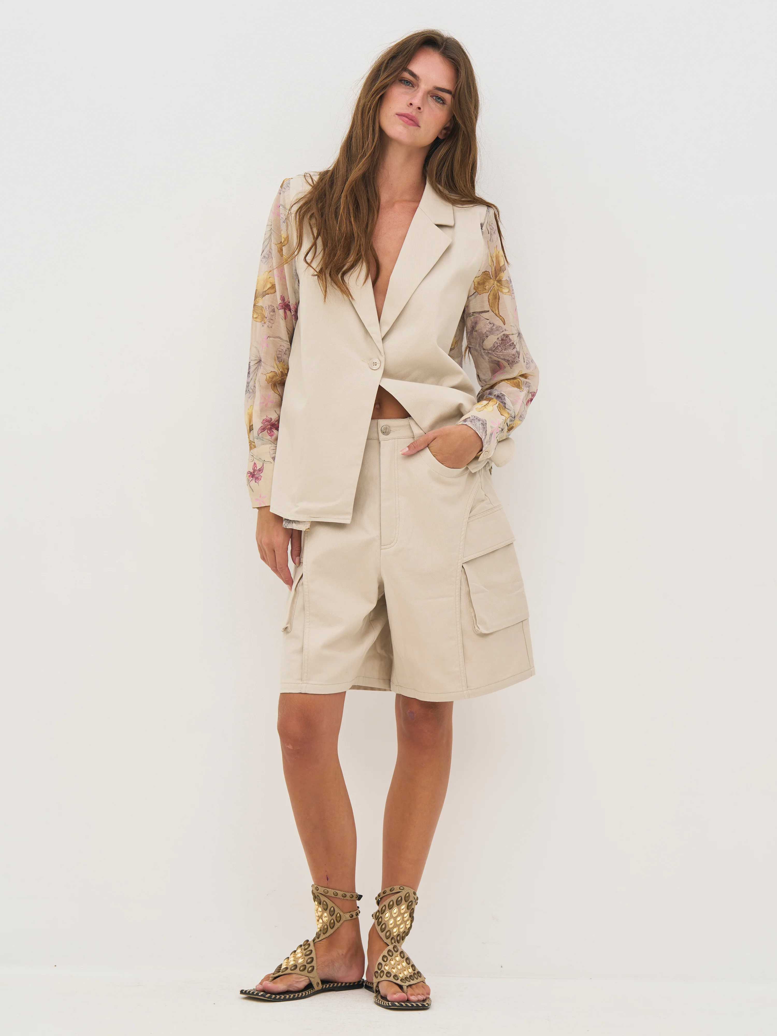 DREA Blazer - Bone mix - Image 7