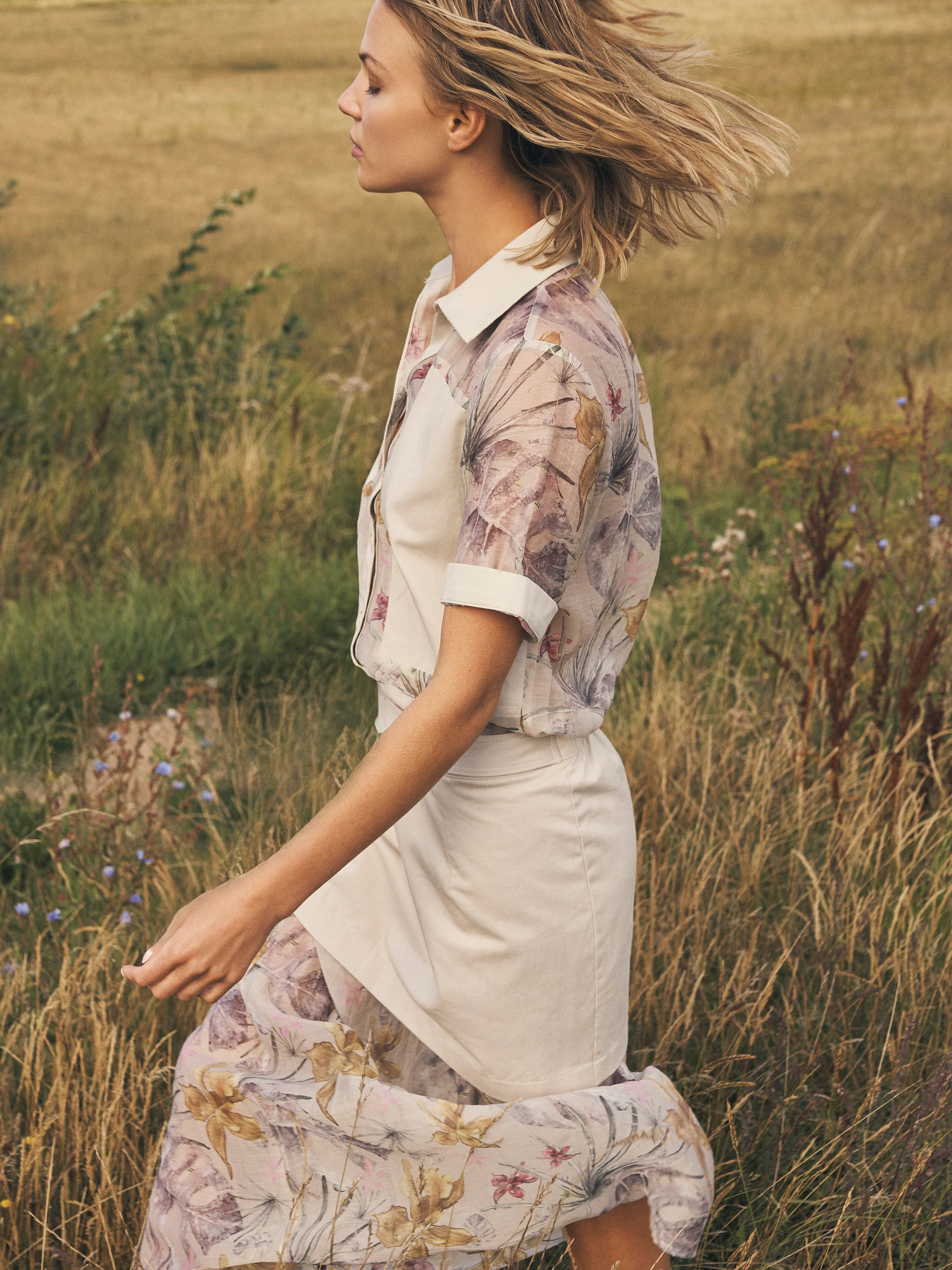 DREA shirt top - Bone mix - Image 5
