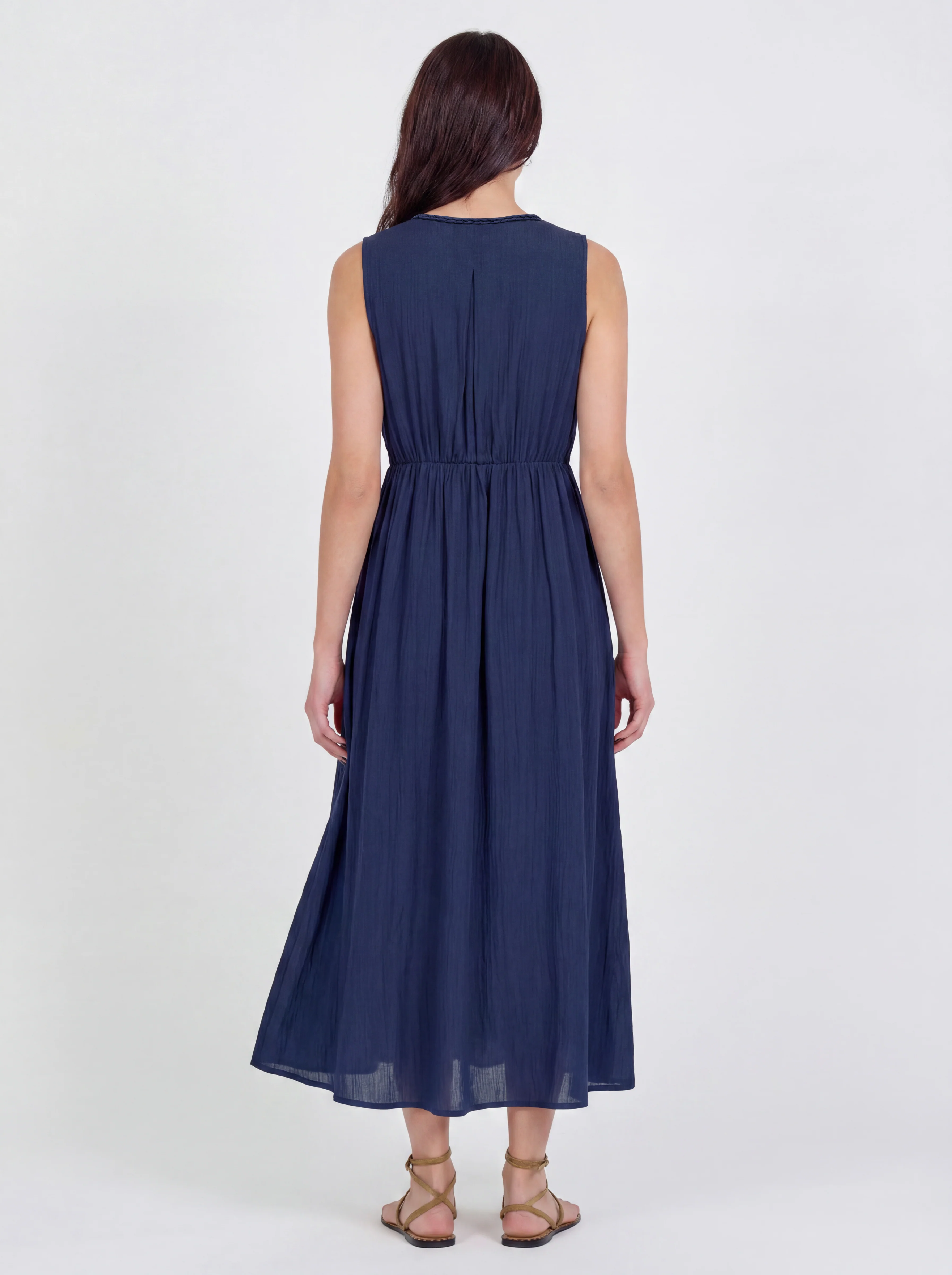 DALIA Dress braid - Navy - Image 3