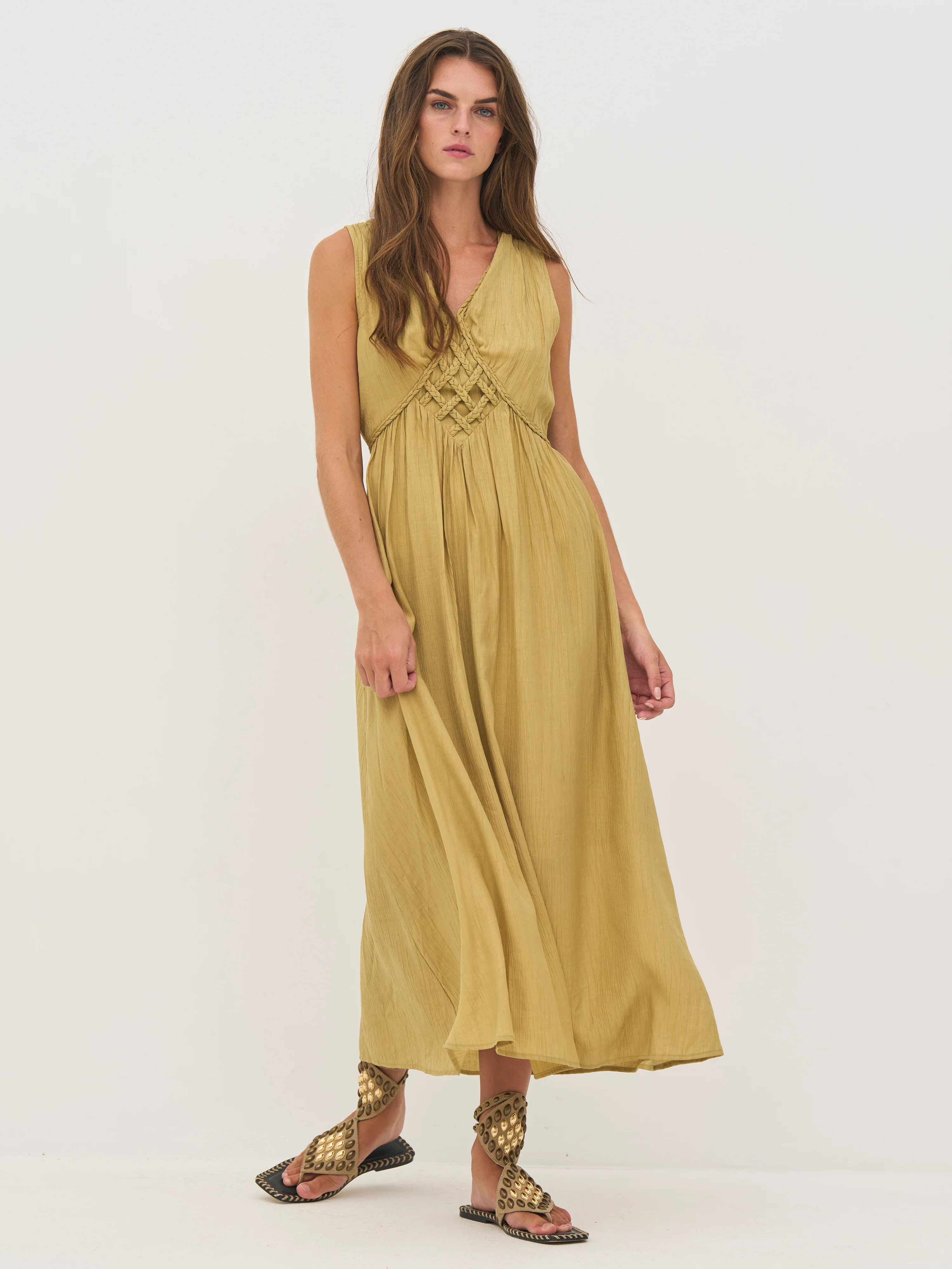 DALIA Dress braid - Yellow - Image 2