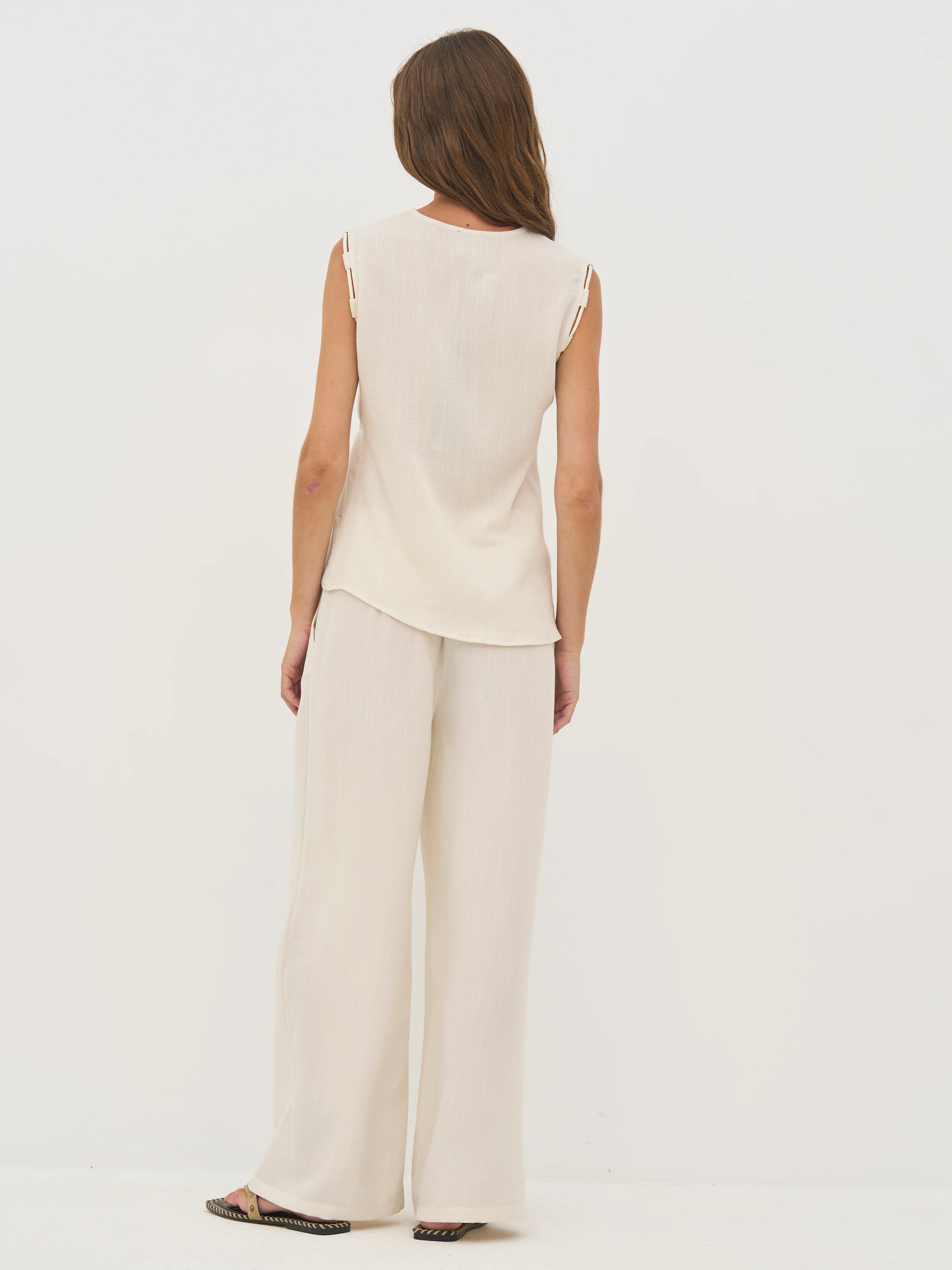 DELEI Trousers - Bone - Image 4