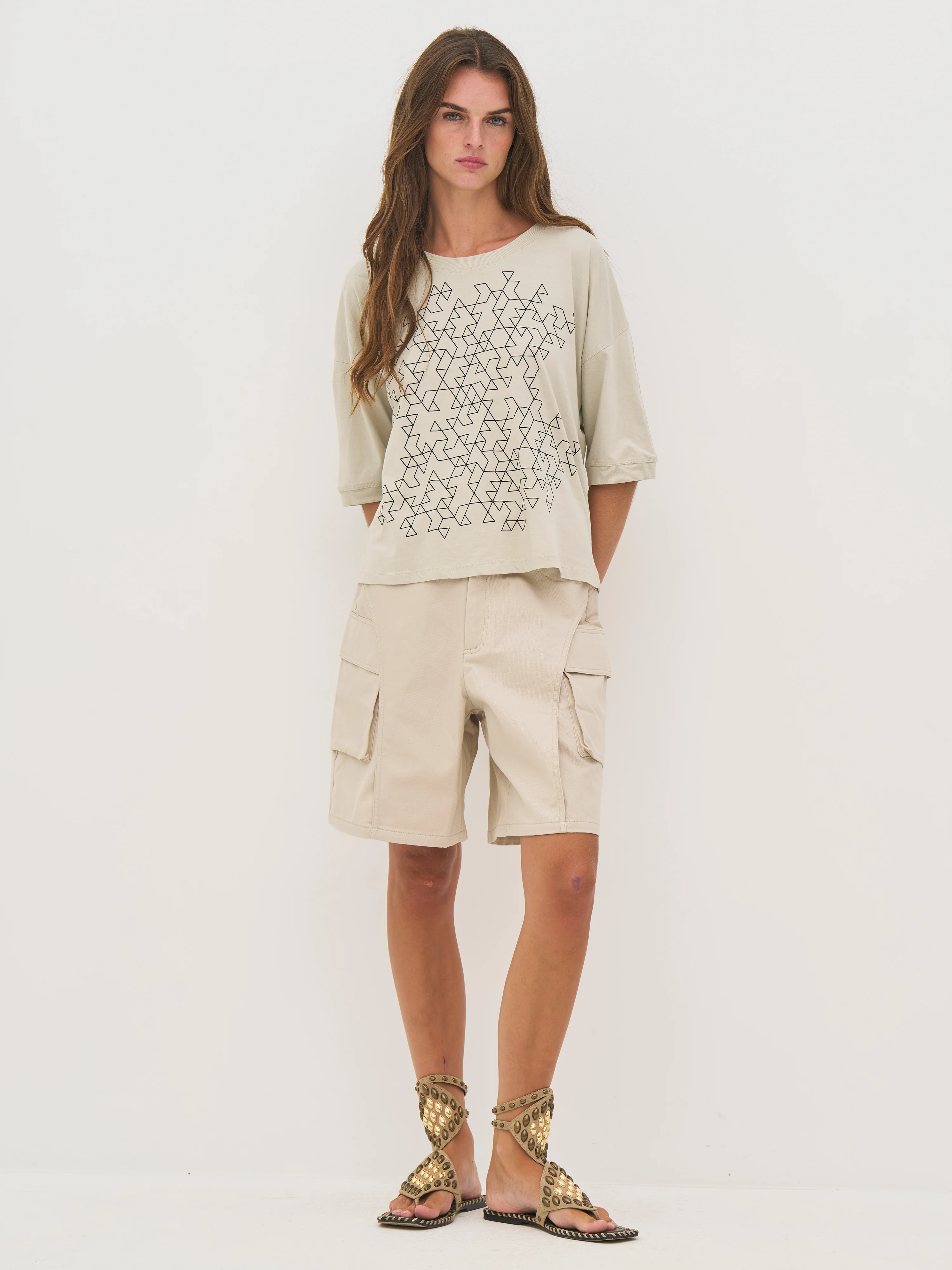 DELIN Tee - Bone - Image 5