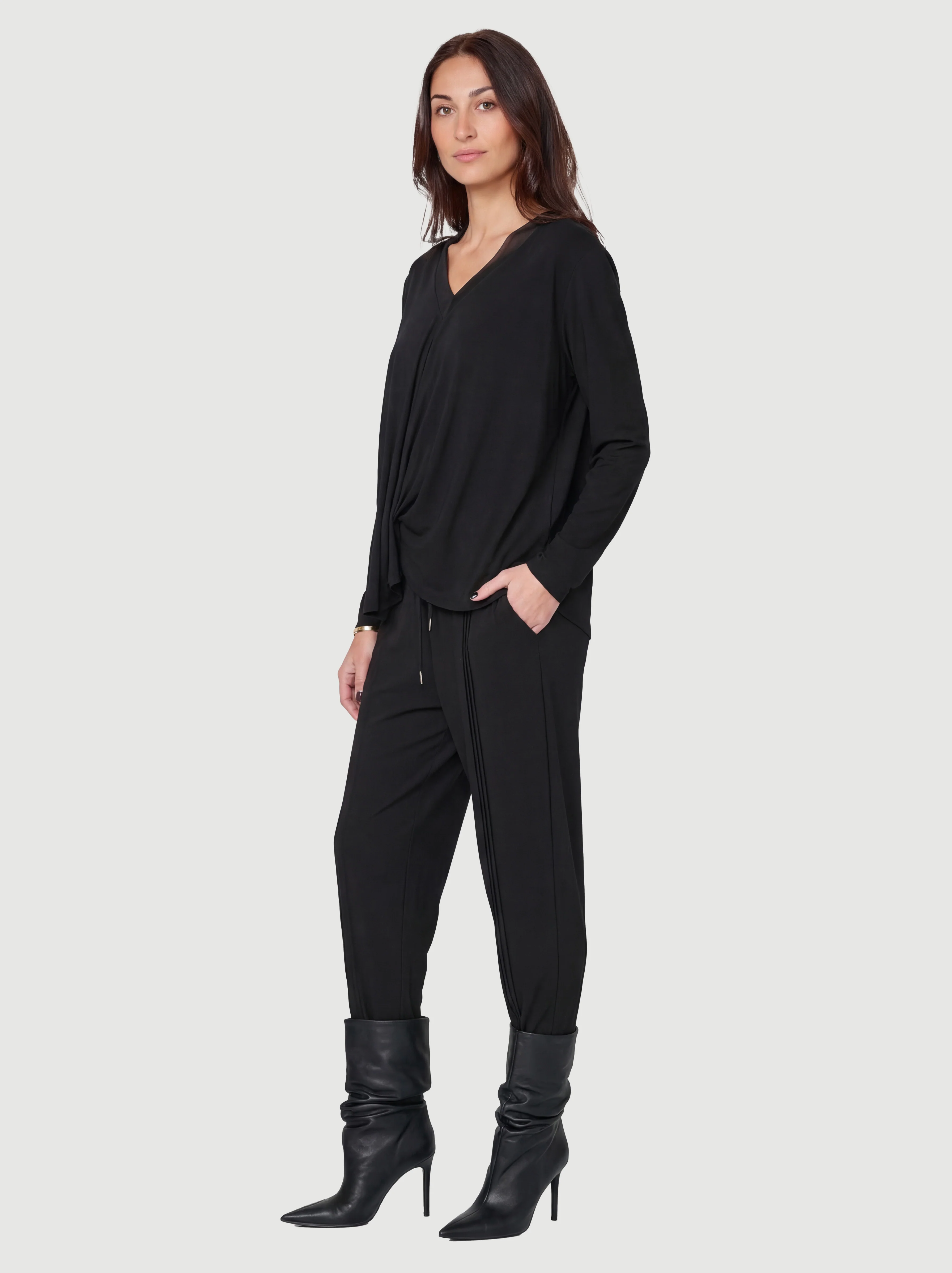 DITTE RONNIE Trousers - Black - Image 4