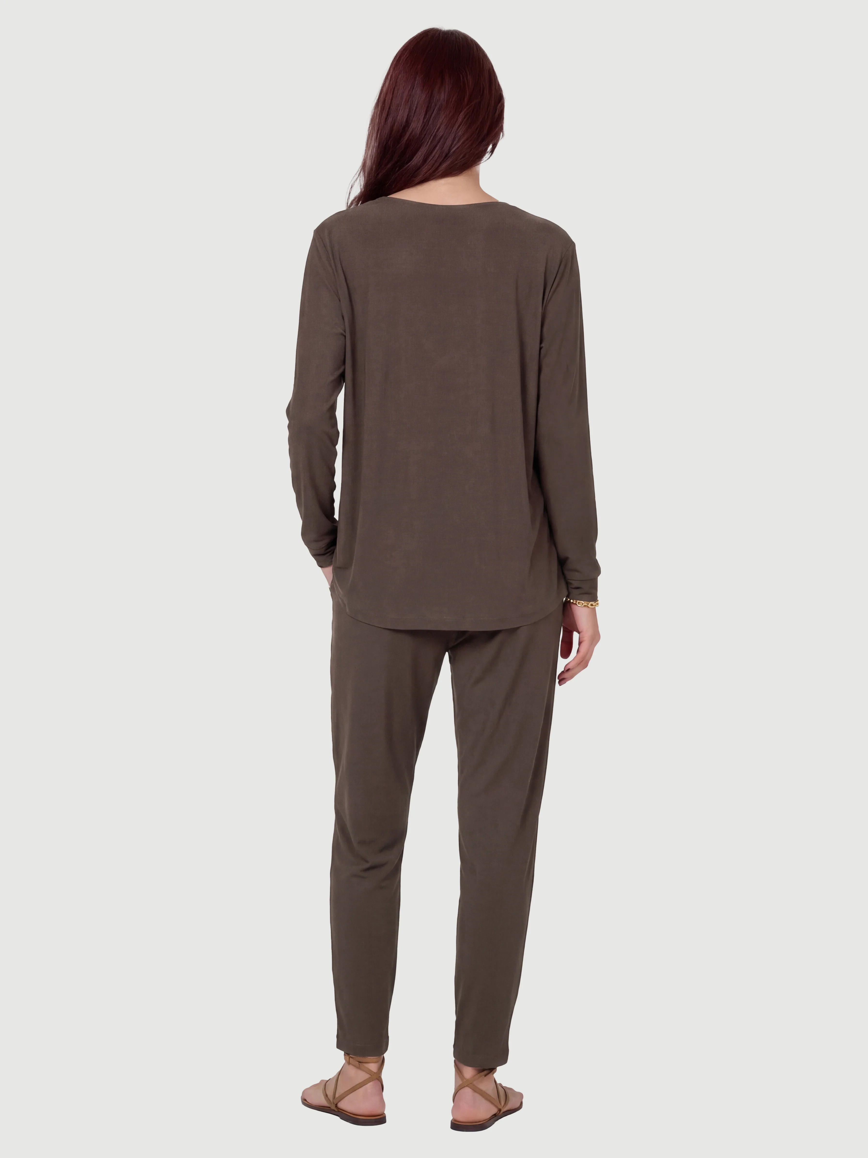 DITTE RONNIE Trousers - Brown - Image 4